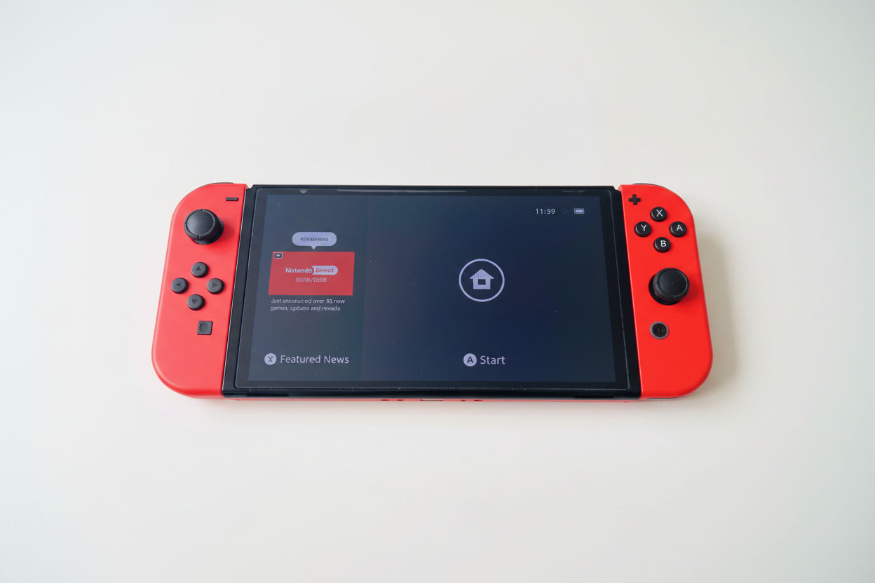 # Nintendo Switch (modello OLED) Mario Red Edition Console 64GB