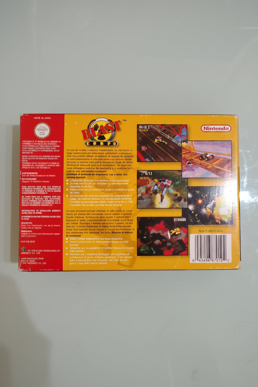 BLAST CORPS GIG NINTENDO 64 PAL