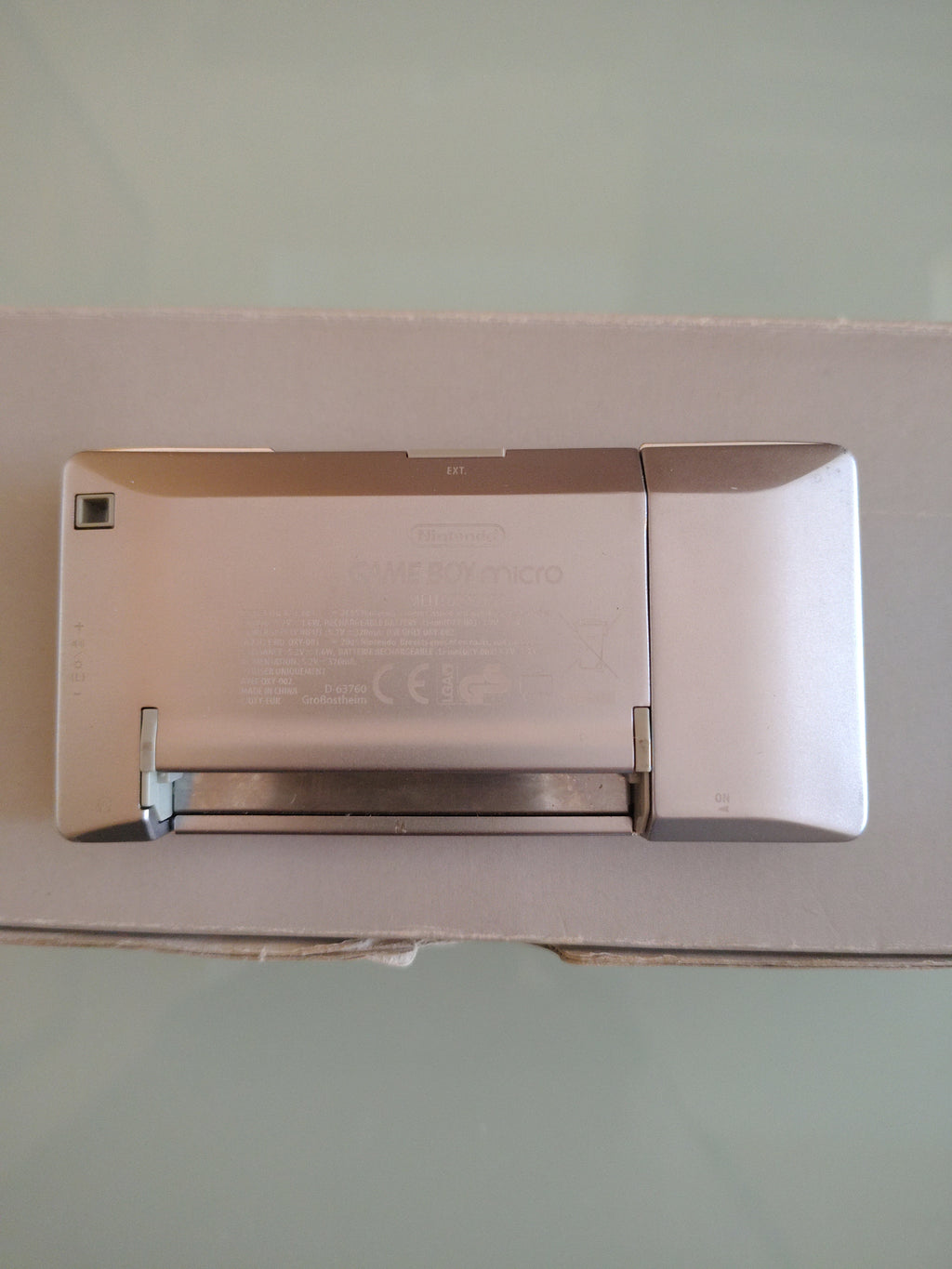 GAME BOY MICRO GRIGIO