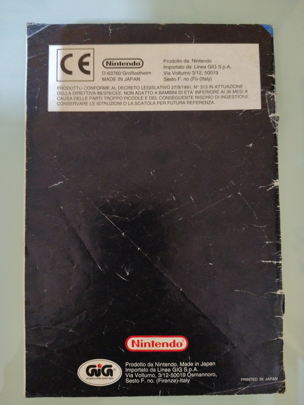 Super Mario World 2 Yoshi’s island ( manuale)
