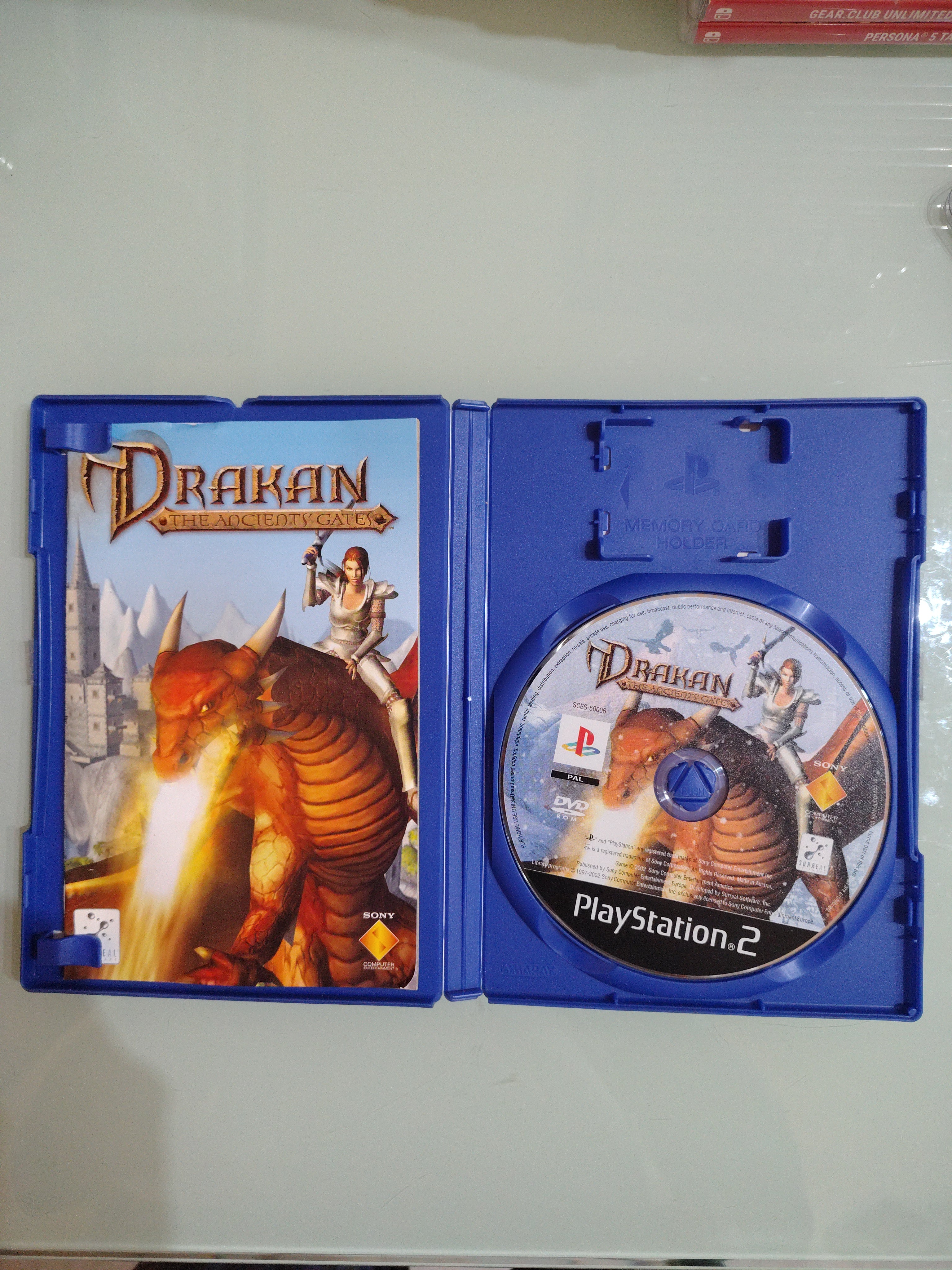Drakan the Ancient Gate Playstation PS2 edizione ita day one USATO