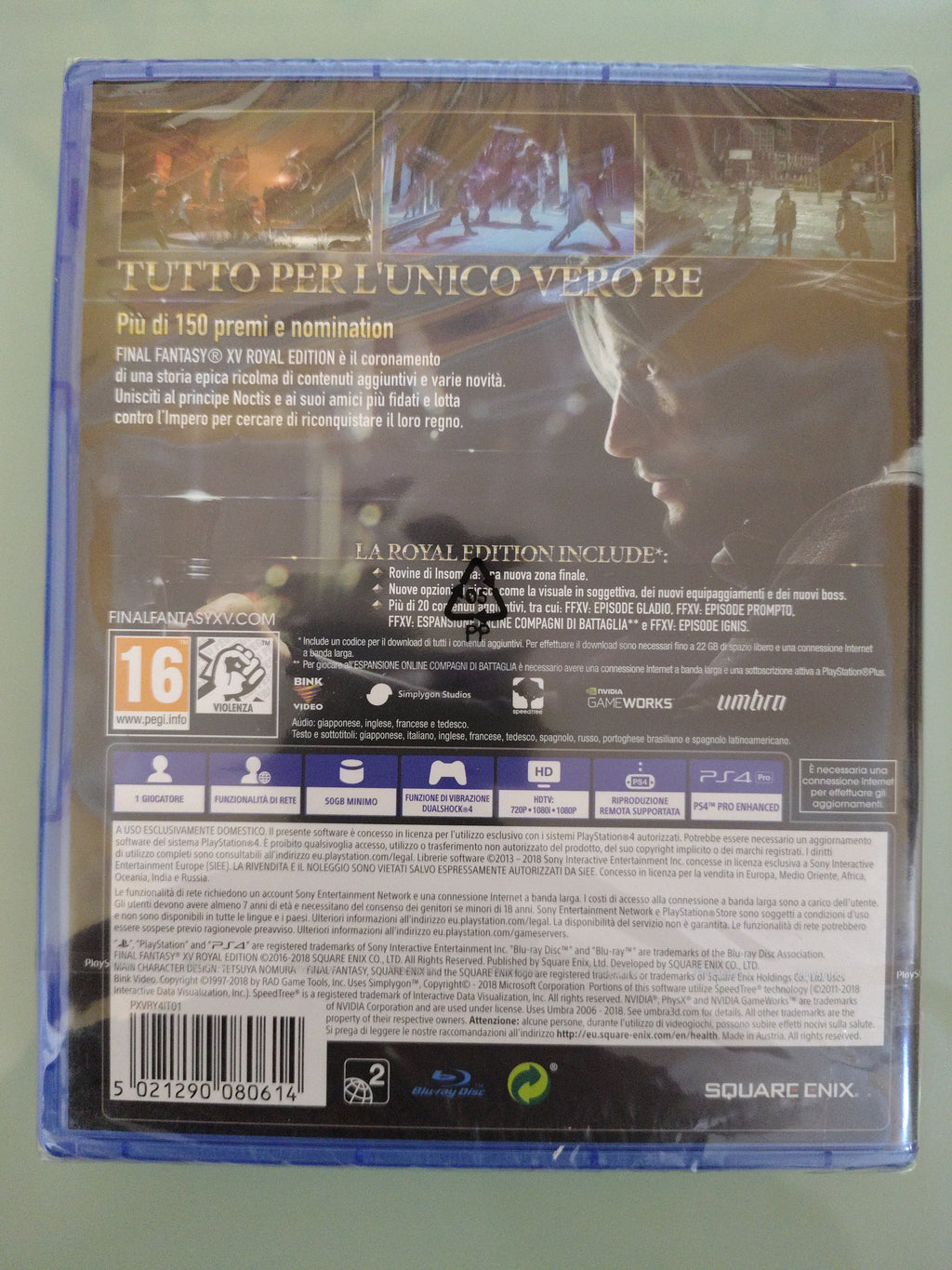 #FINAL FANTASY XV ROYAL EDITION   nuovo sigillato edizione italiana