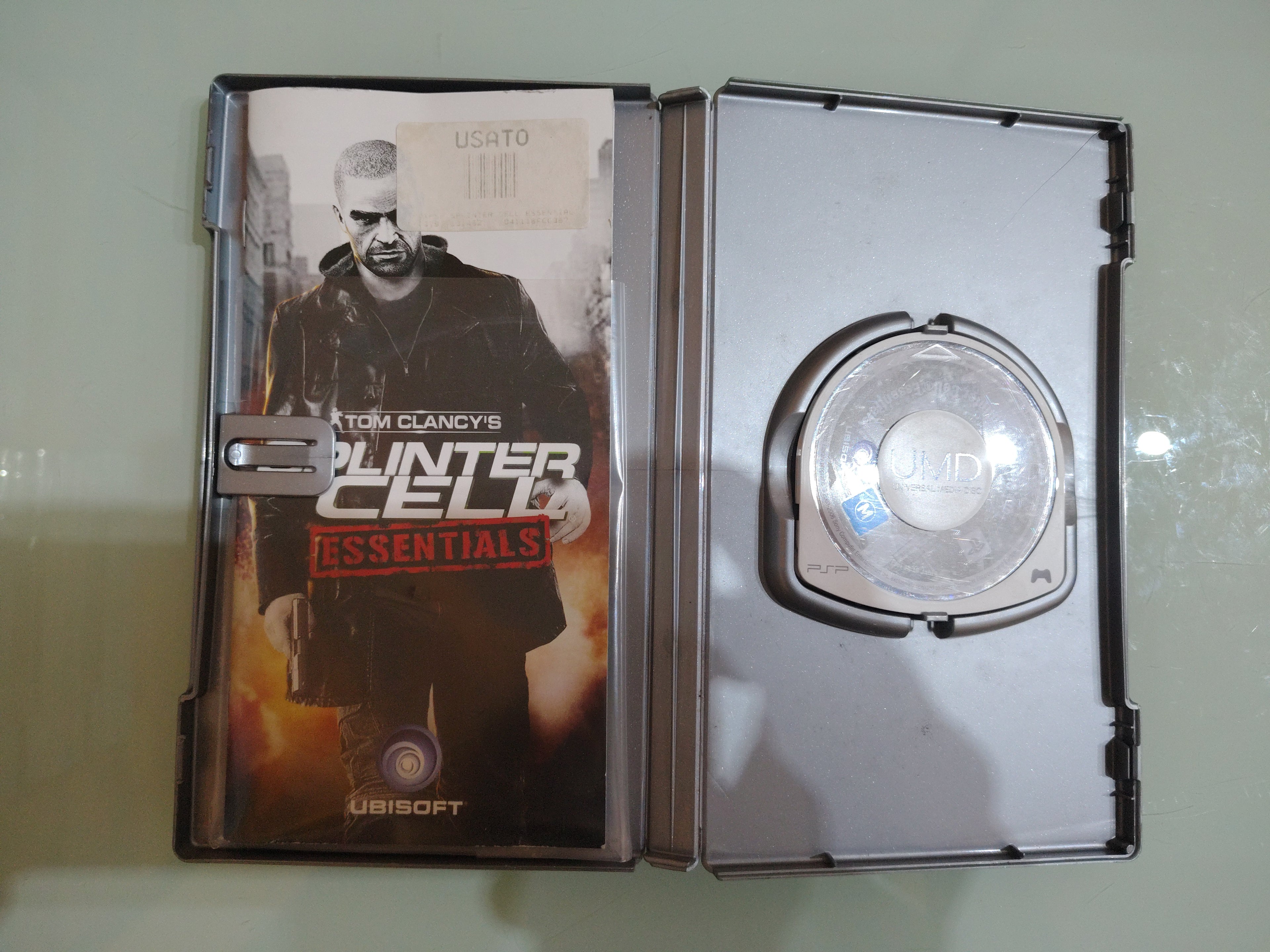 Livret Tom Clancy's Splinter Cell Essentials PSP