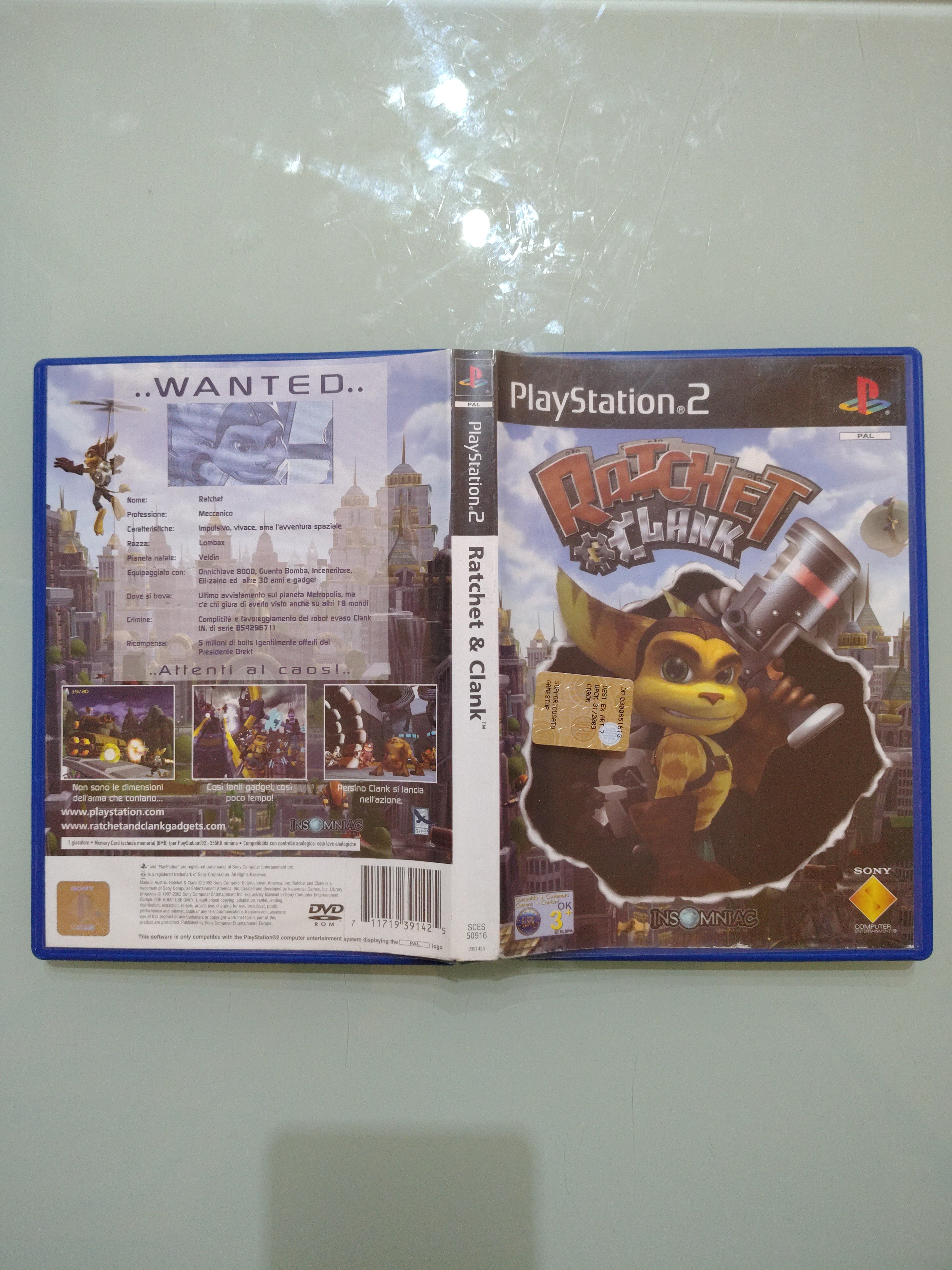 Sony Ratchet & Clank PAL ita