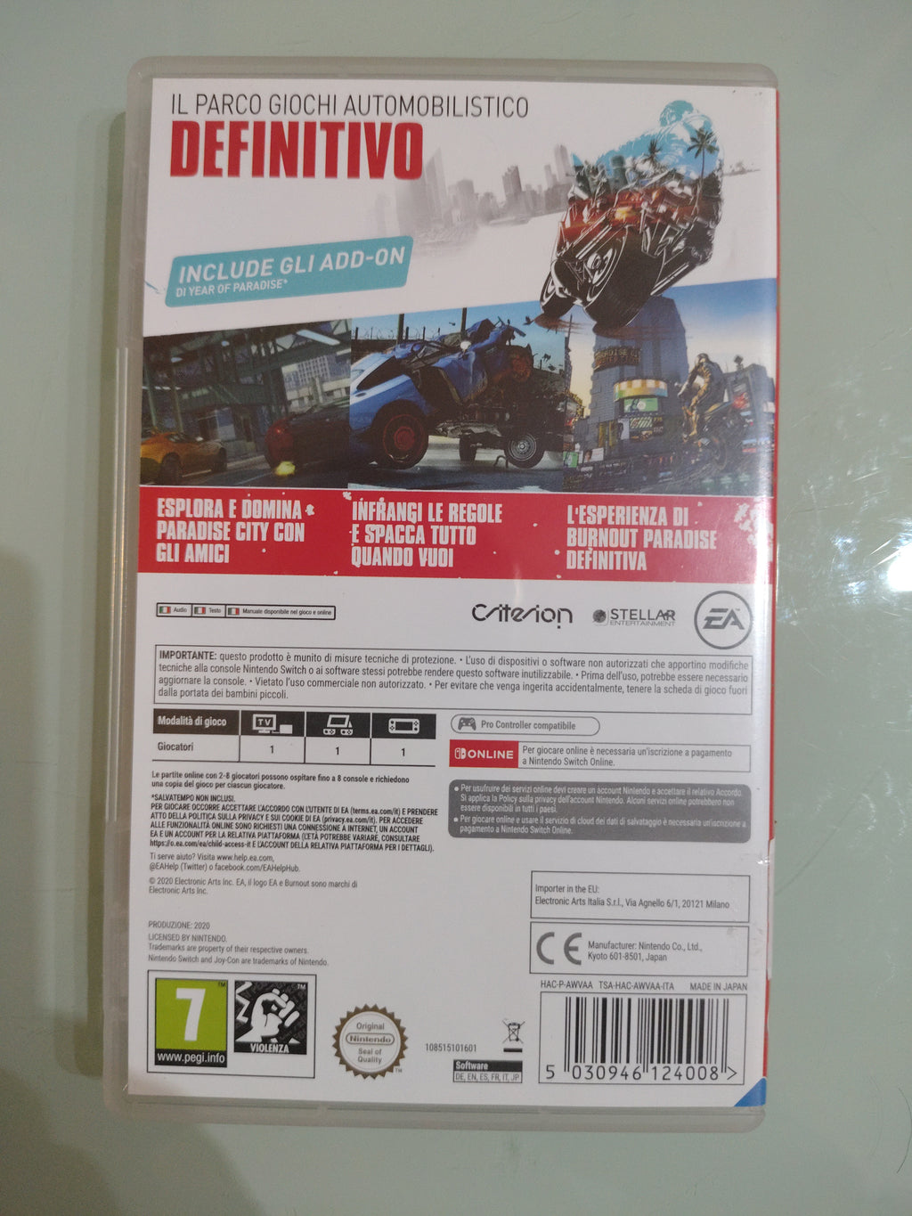 Burnout Paradise Remastered (Nintendo Switch