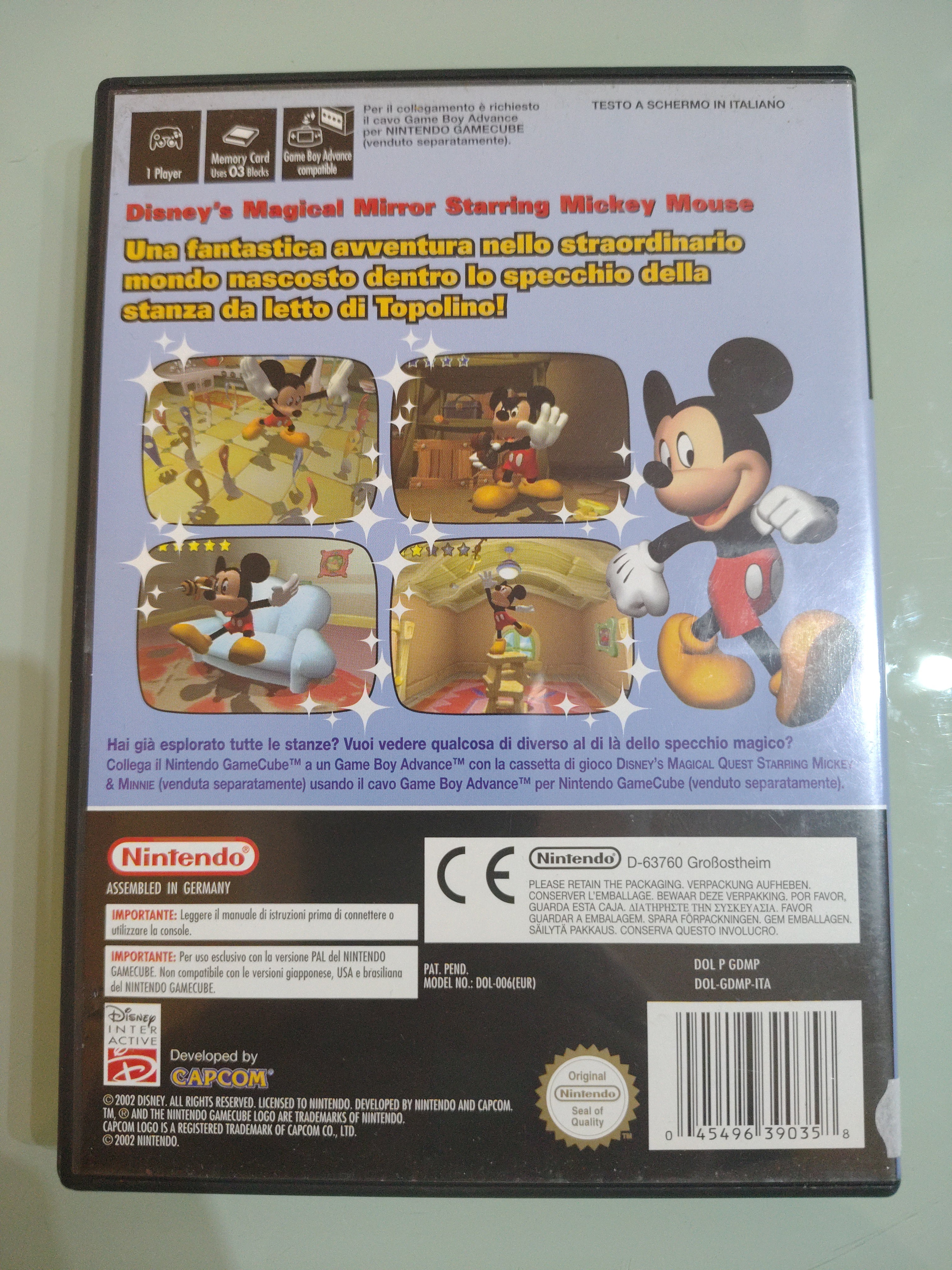 MICKEY MOUSE magical mirror PAL ita