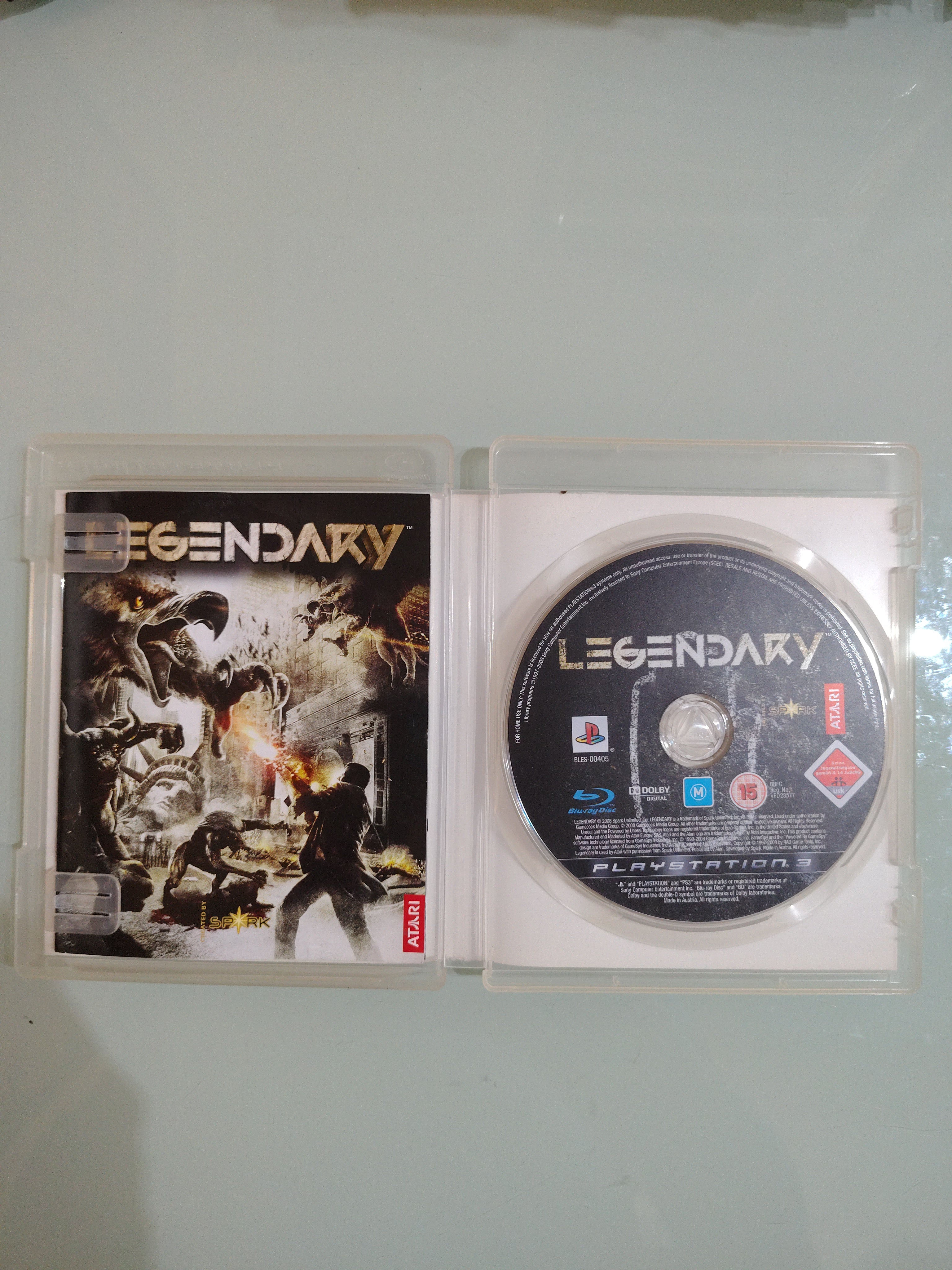 LEGENDARY  PER PLAYSTATION 3  EDIZIONE ITALIANA ATARI