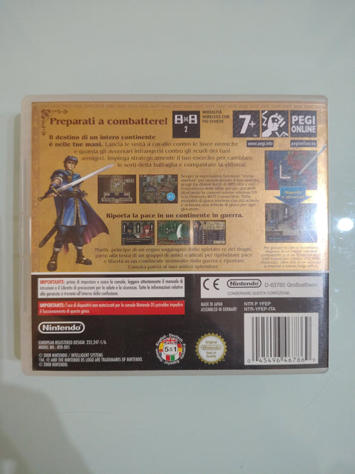 *Nintendo DS Fire Emblem Shadow Dragon PAL italiano