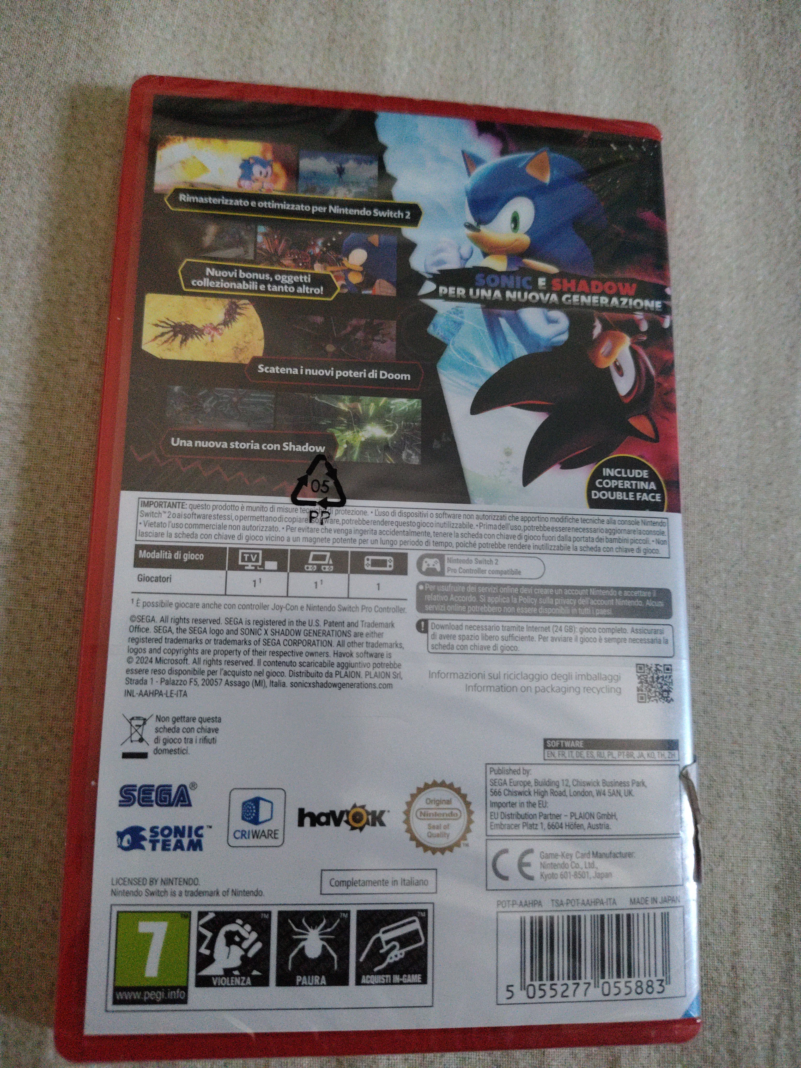 Sonic x Shadow Generations