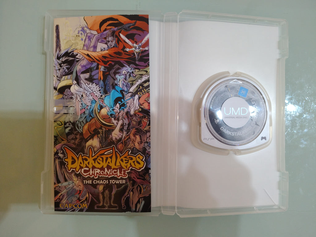 DARKSTALKERS CHRONICLE THE CHAOS TOWER PER SONY PSP  ITALIANO USATO PARI A NUOVO