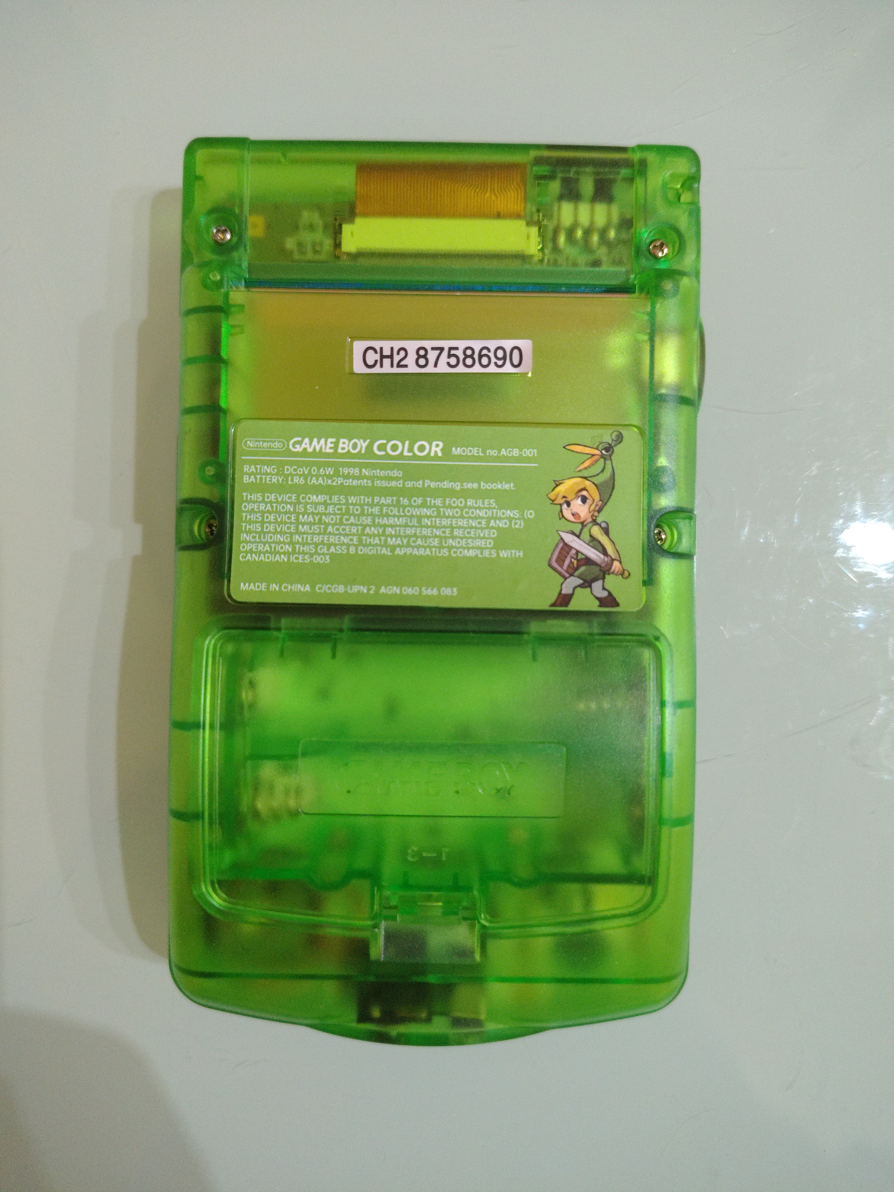 Nintendo game boy Color edizione Zelda custom OTTIMO