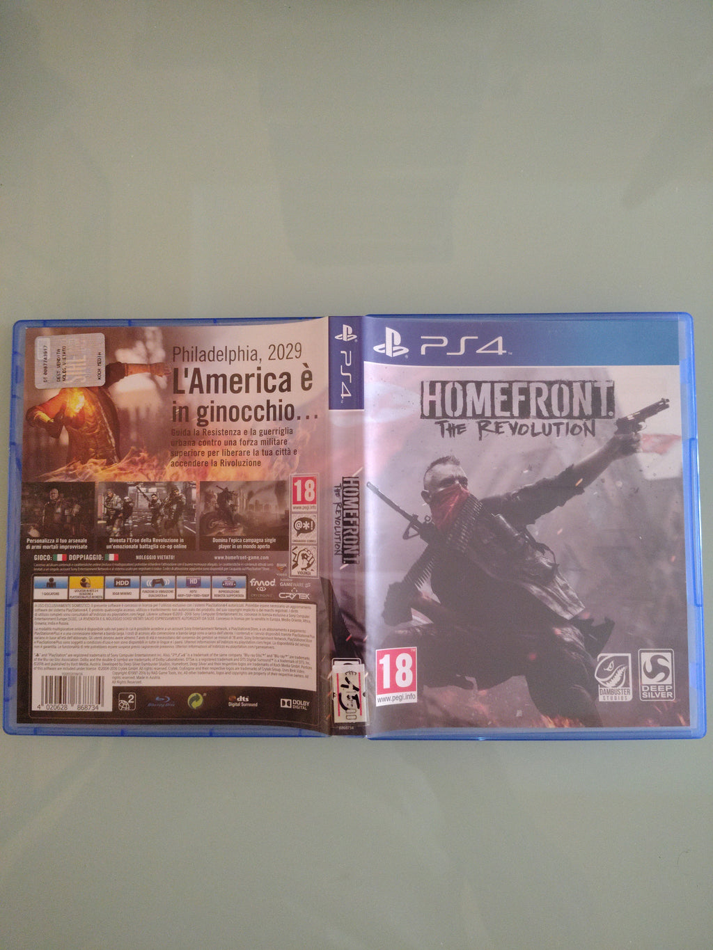Homefront the revolution  gioco PlayStation 4 PS4