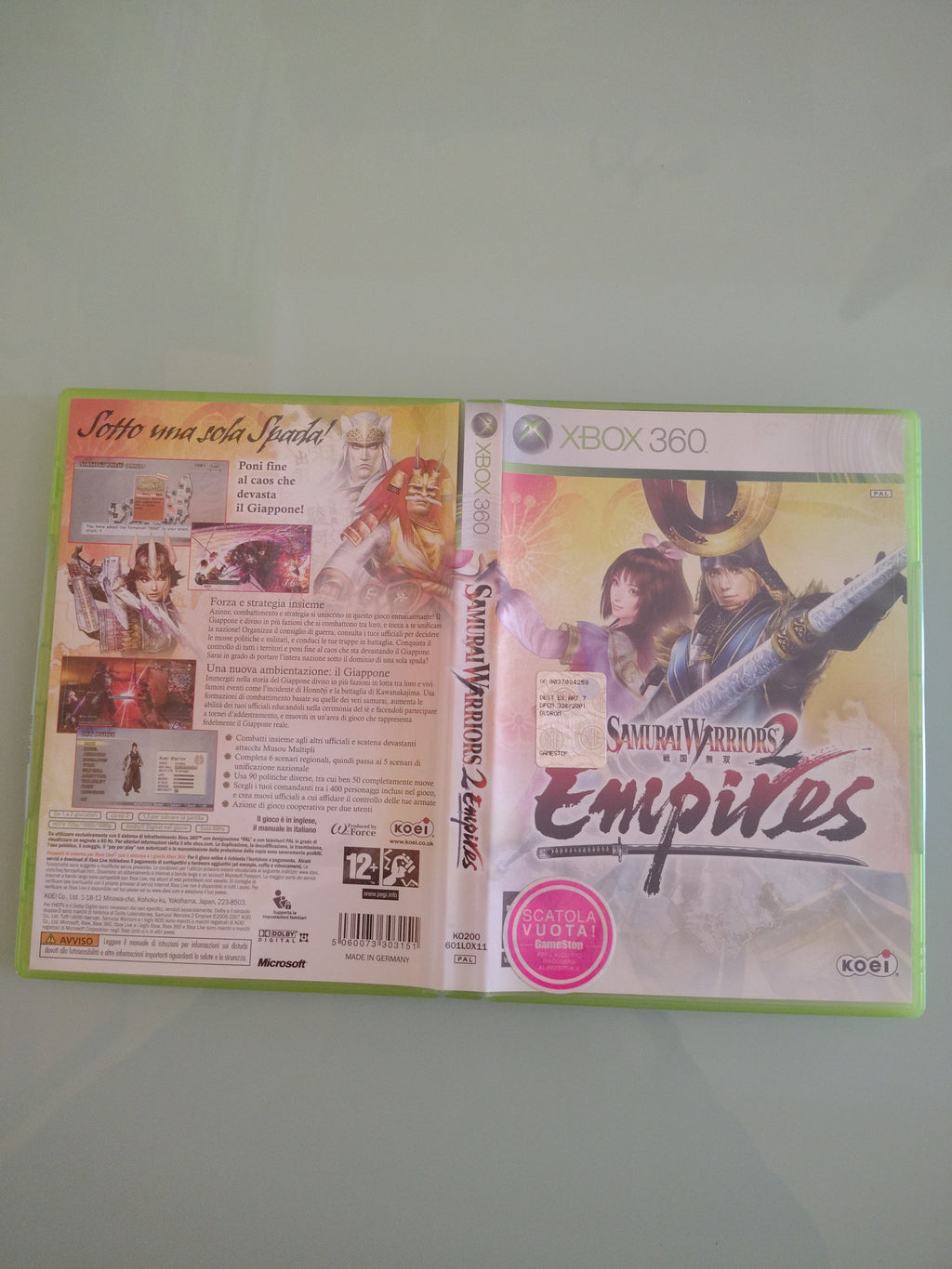 Samurai warriors 2 Empires  Pal.ita