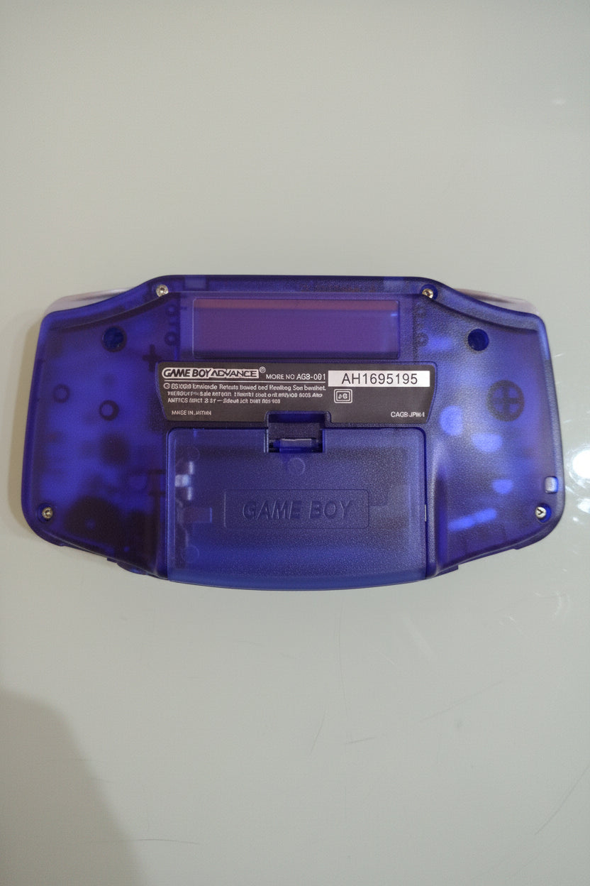GAME BOY ADVANCE BLU TRASPARENTE CUSTOM