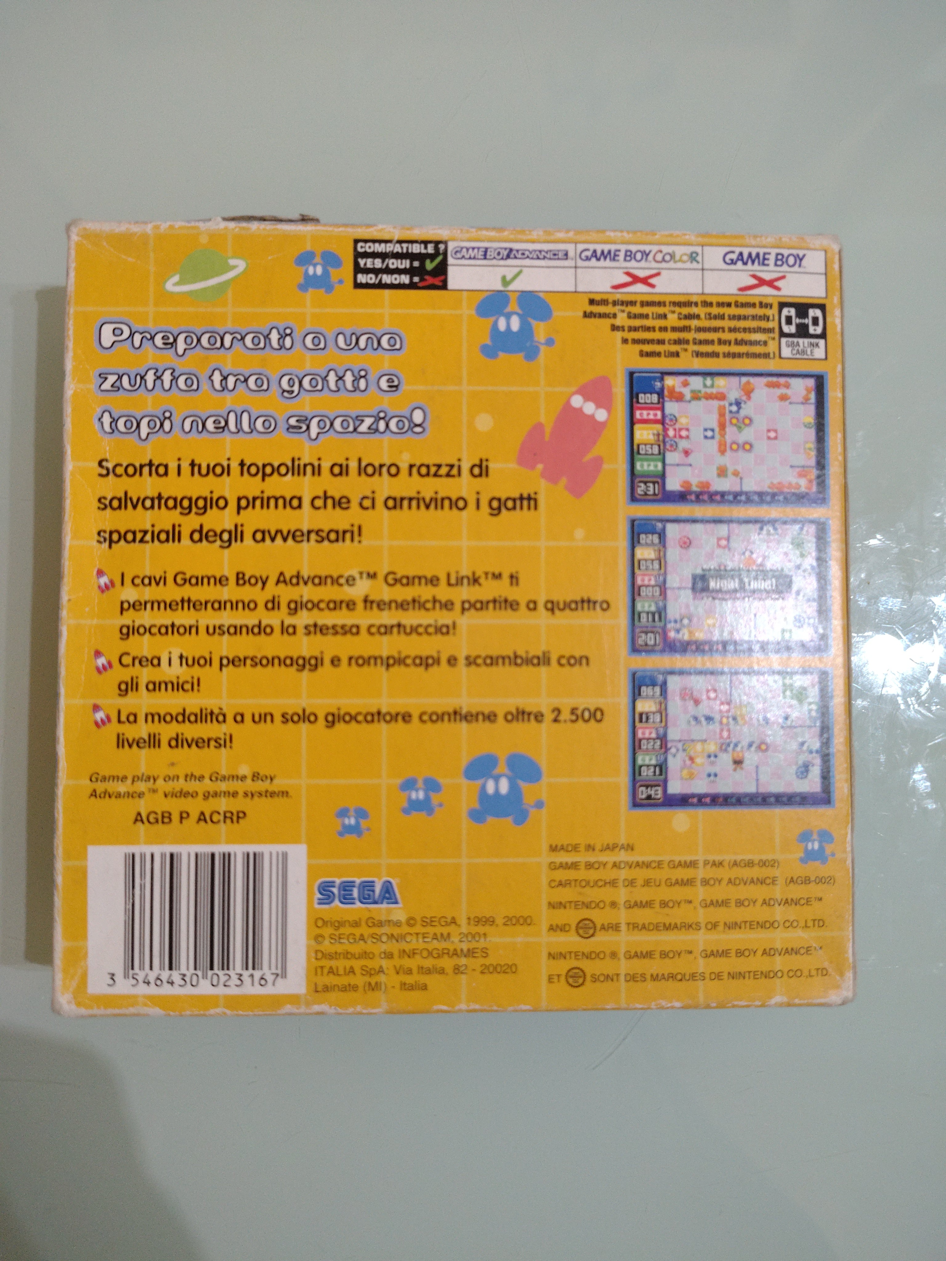 ChuChu Rocket (Nintendo Game Boy Advance, 2001
