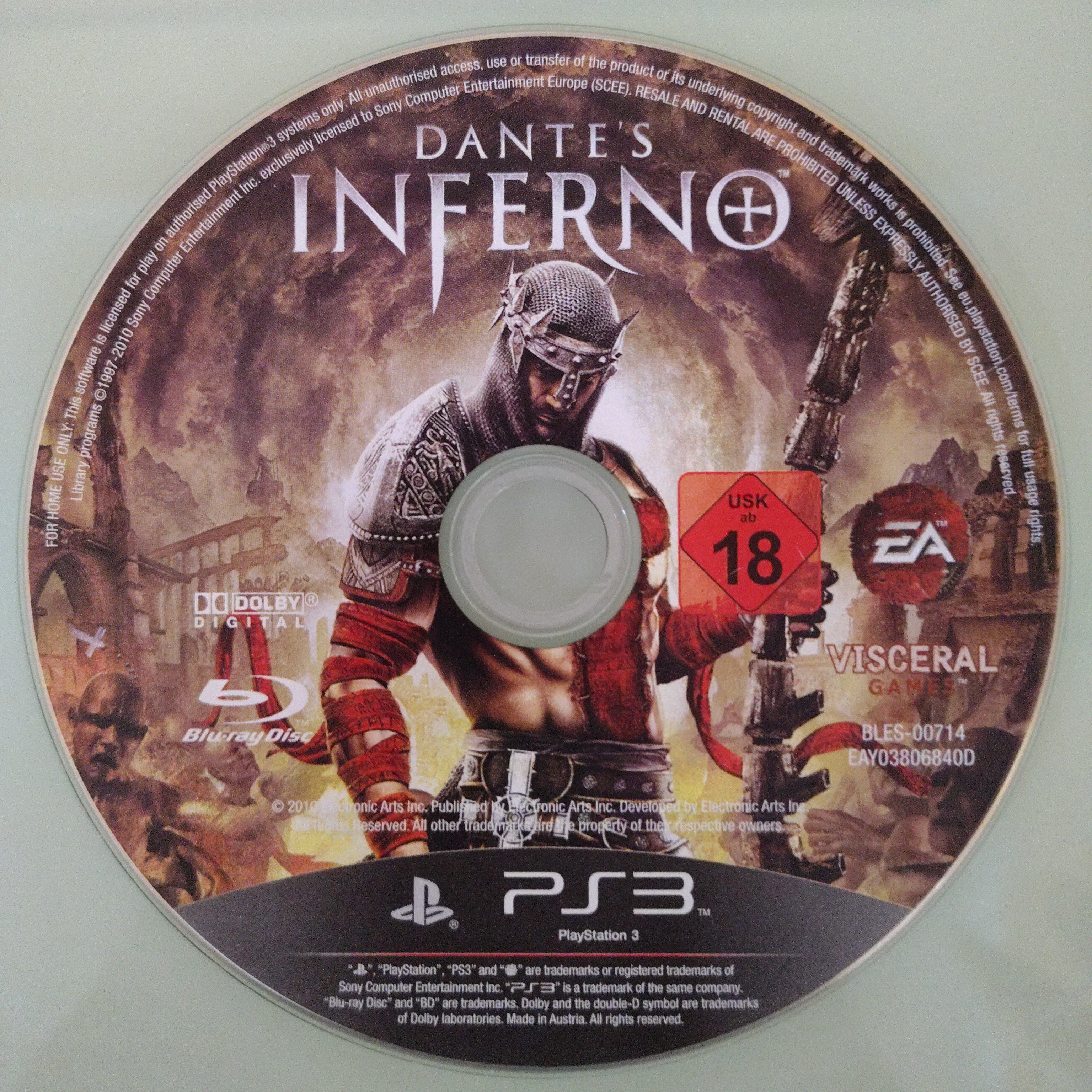 Dante’s Inferno ( solo disco )