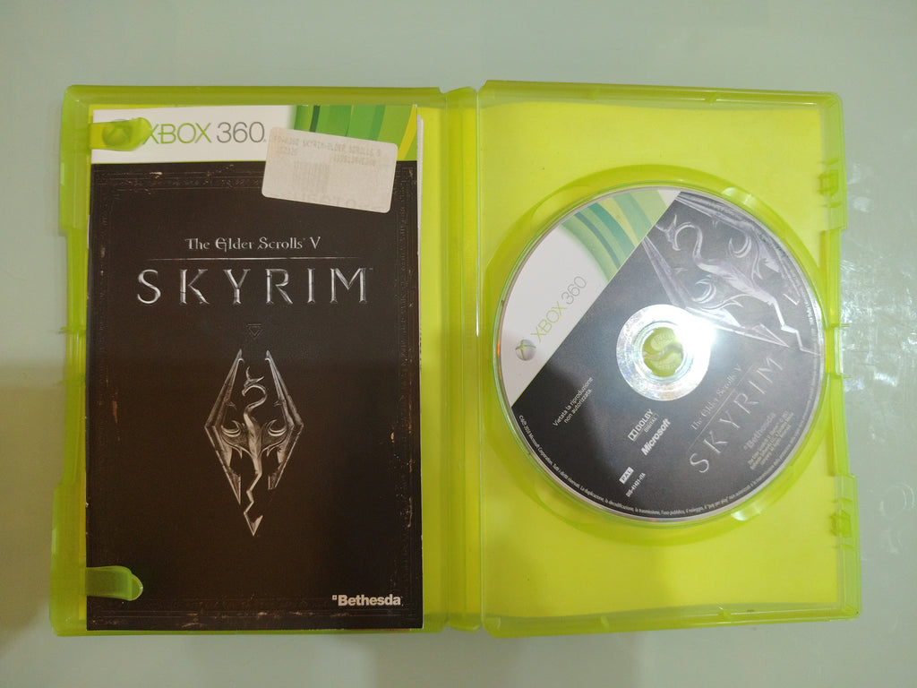 The Elder Scrolls V Skyrim 🇮🇹 ITA 🔥 PRIMA STAMPA Xbox 360 Completo + Mappa