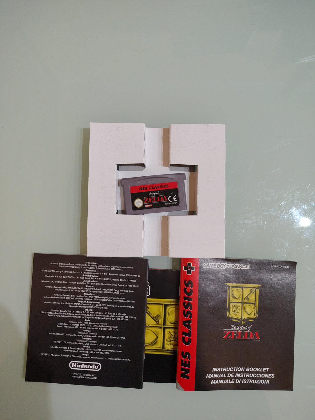 The Legend of Zelda nes Classic Eur