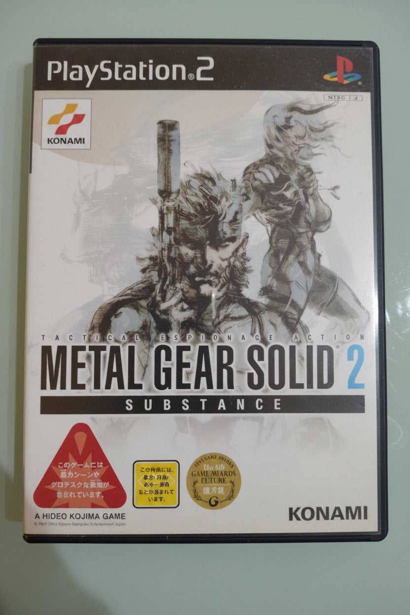 Metal Gear Solid 2 Substance Konami NTSC jap