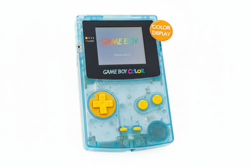 *NINTENDO GAME BOY COLOR AZZURRO TRASPARENTE