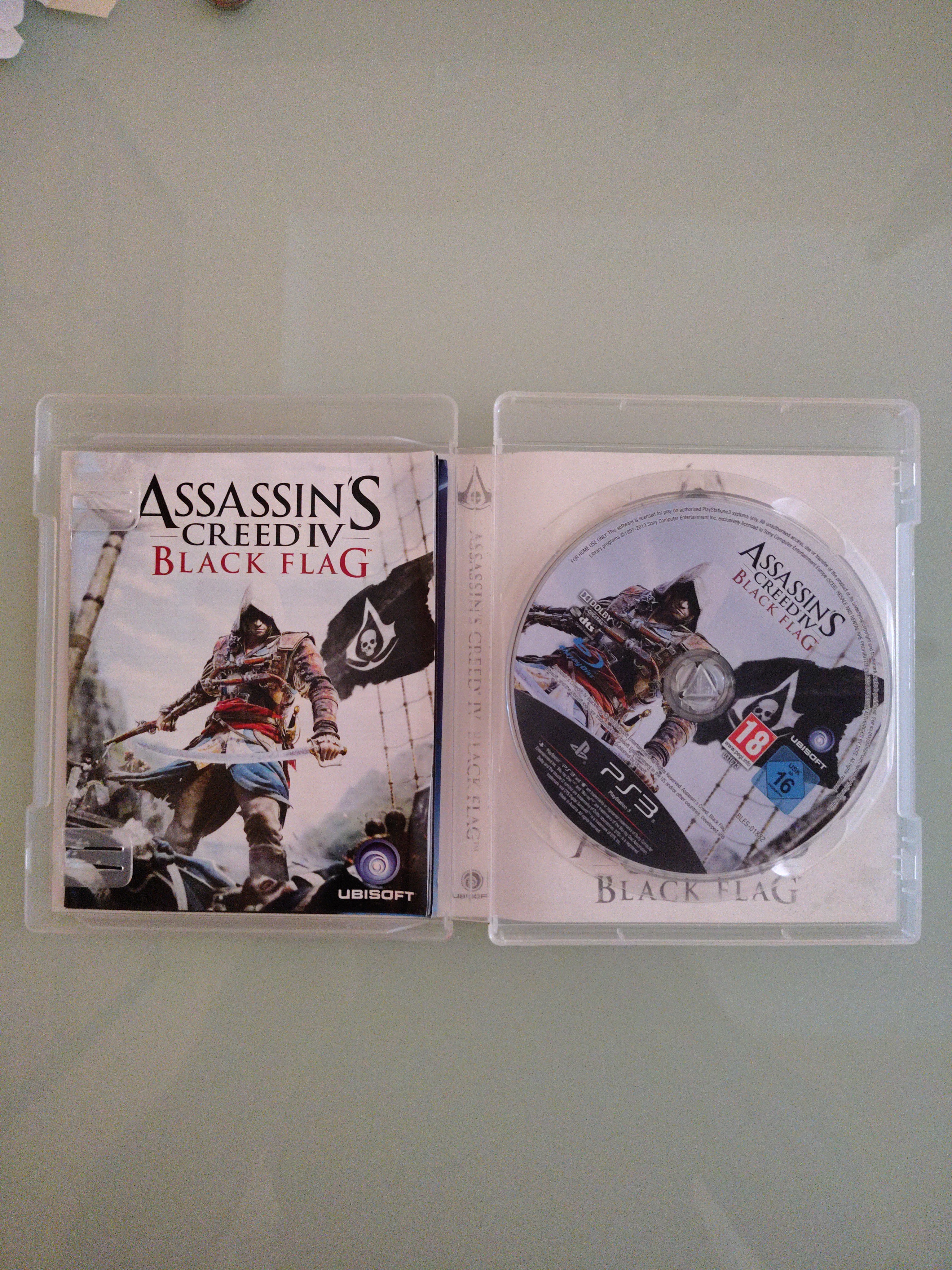 ASSASSIN'S CREED IV BLACK FLAG SONY  PLAYSTATION 3 GIOCO VIDEOGIOCO UBISOFT