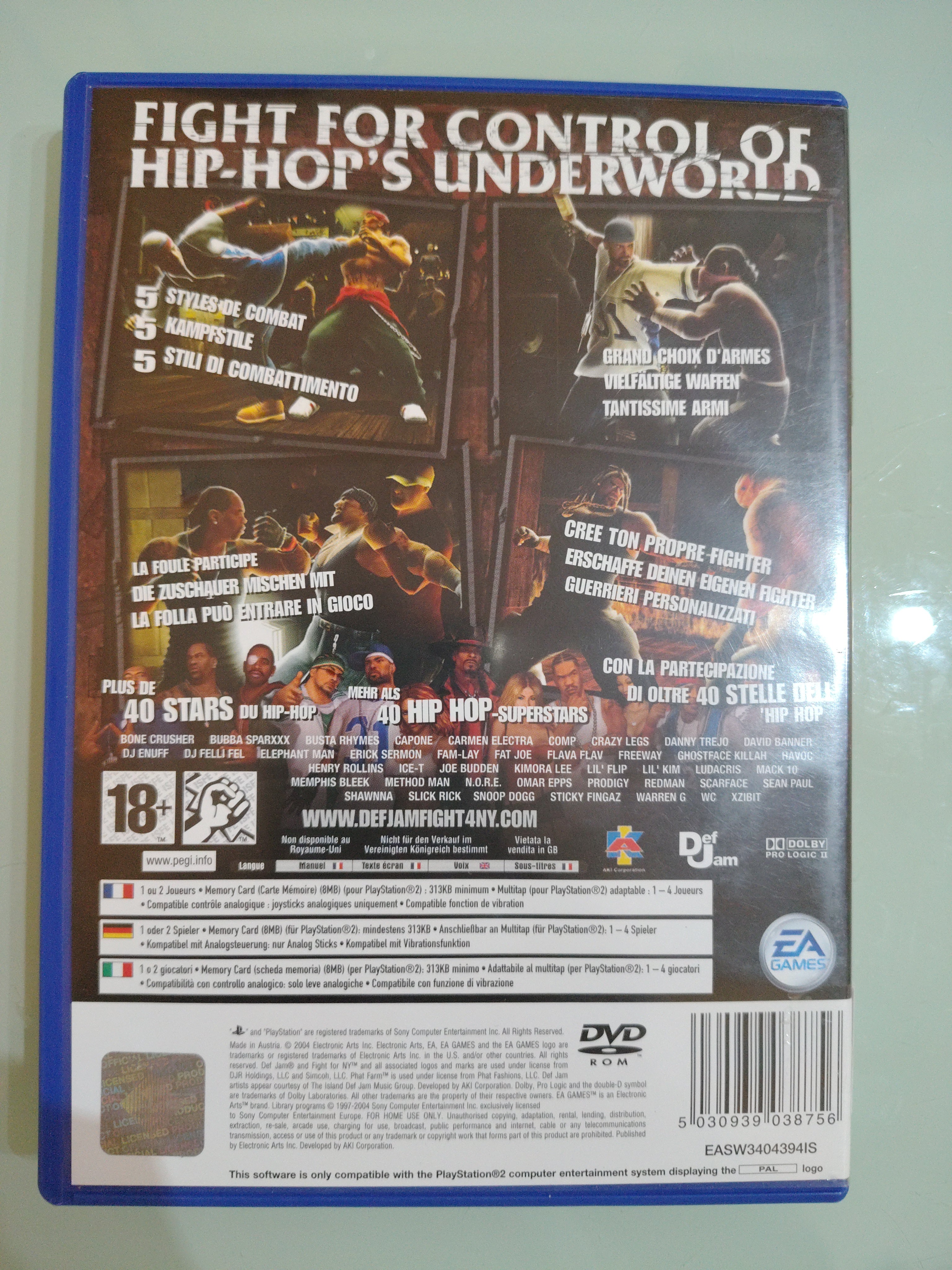 Def Jam Fight for NY pal ita