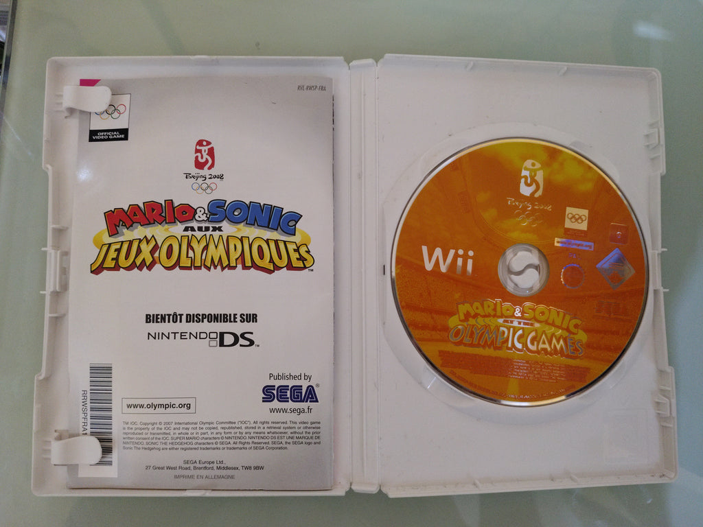 Mario & sonic aux Jeux Olympiques de Beijing 2008 PAL multilingue