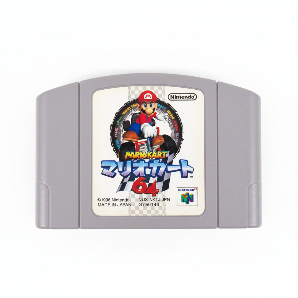Versione  MARIO KART 64 Nintendo 64 solo cartuccia NTSC jap