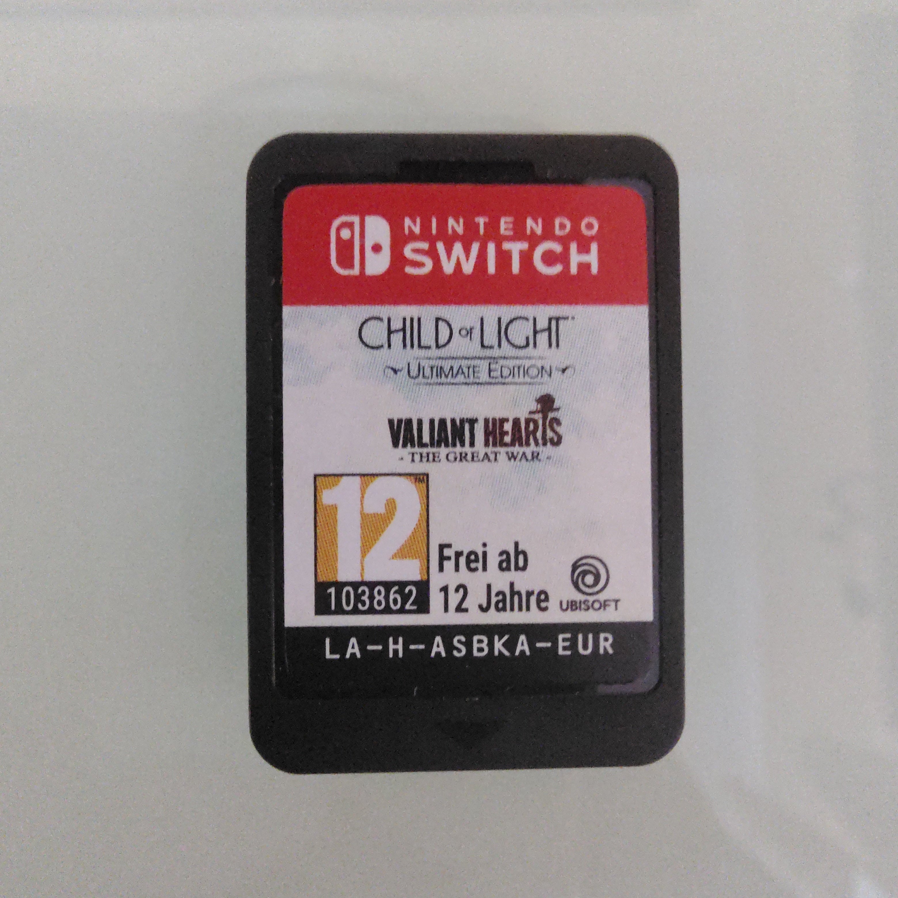 Child of Light Ultimate Edition + Valiant Hearts The Great War ( solo gioco )