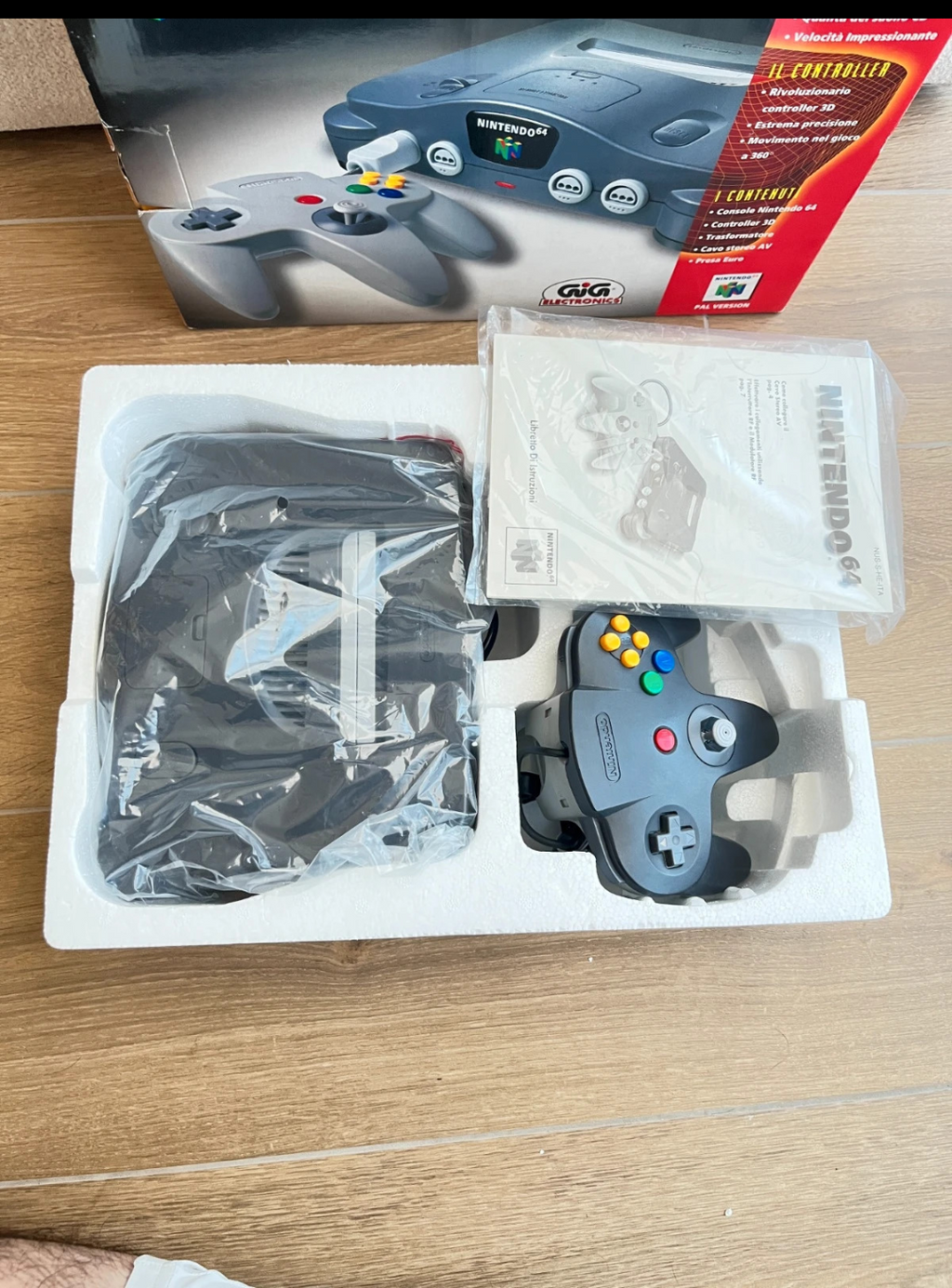 Nintendo 64 PAL boxata ottima completa
