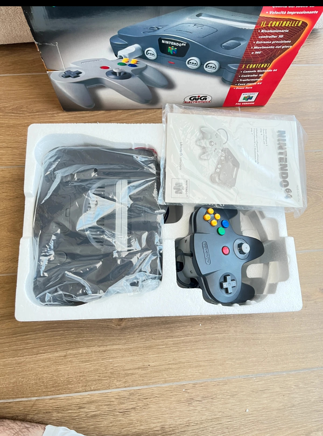 Nintendo 64 PAL boxata ottima completa