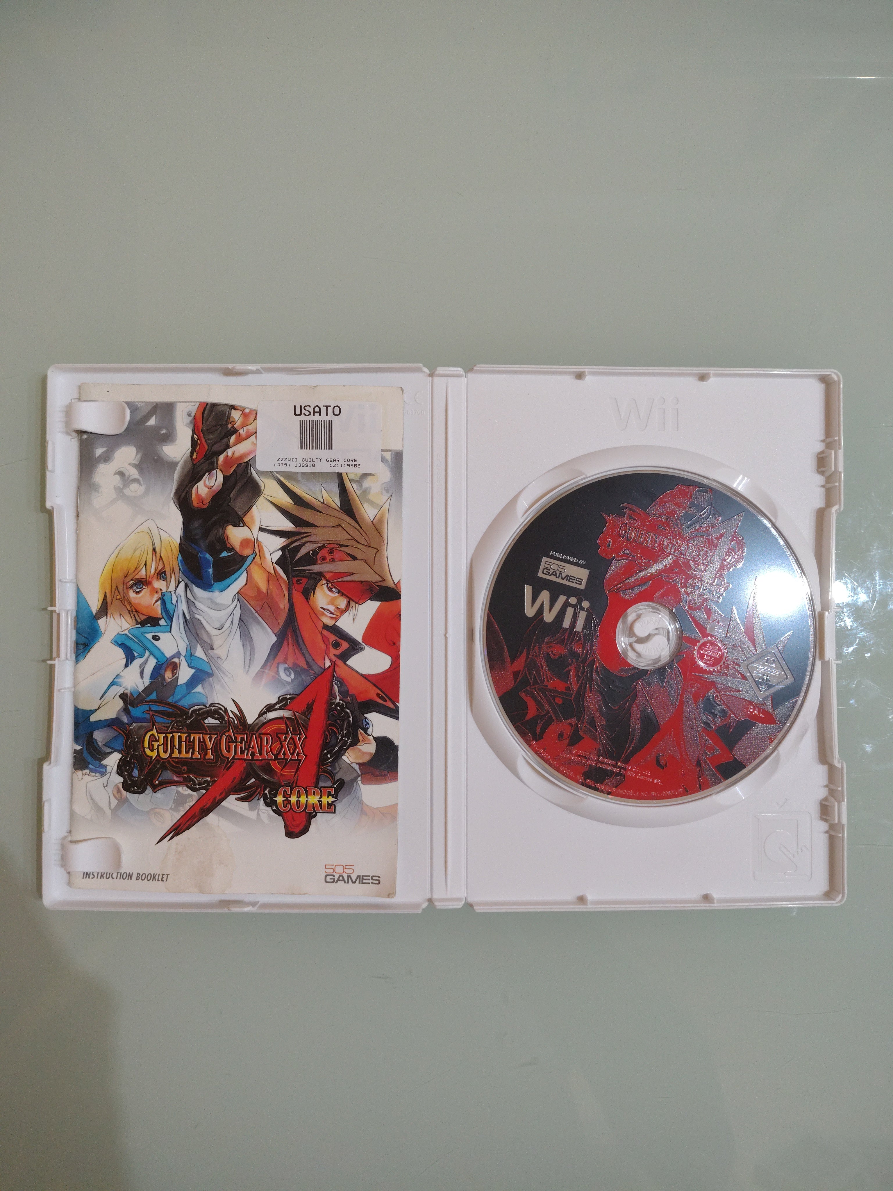 GUILTY GEAR CORE XX NINTENDO WII e WIIU U PAL EU EUR ORIGINALE COMPLETO