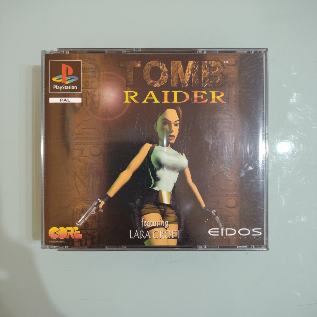 TOMB RAIDER BIG BOX SONY PLAYSTATION 1 PS1 PAL ITA  USATO OTTIMO