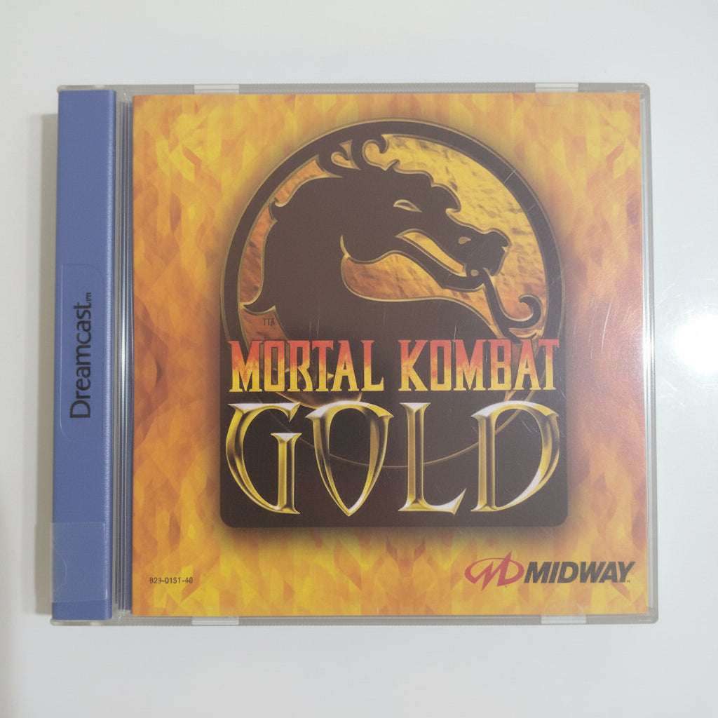 MORTAL KOMBAT GOLD SEGA DREAMCAST PAL