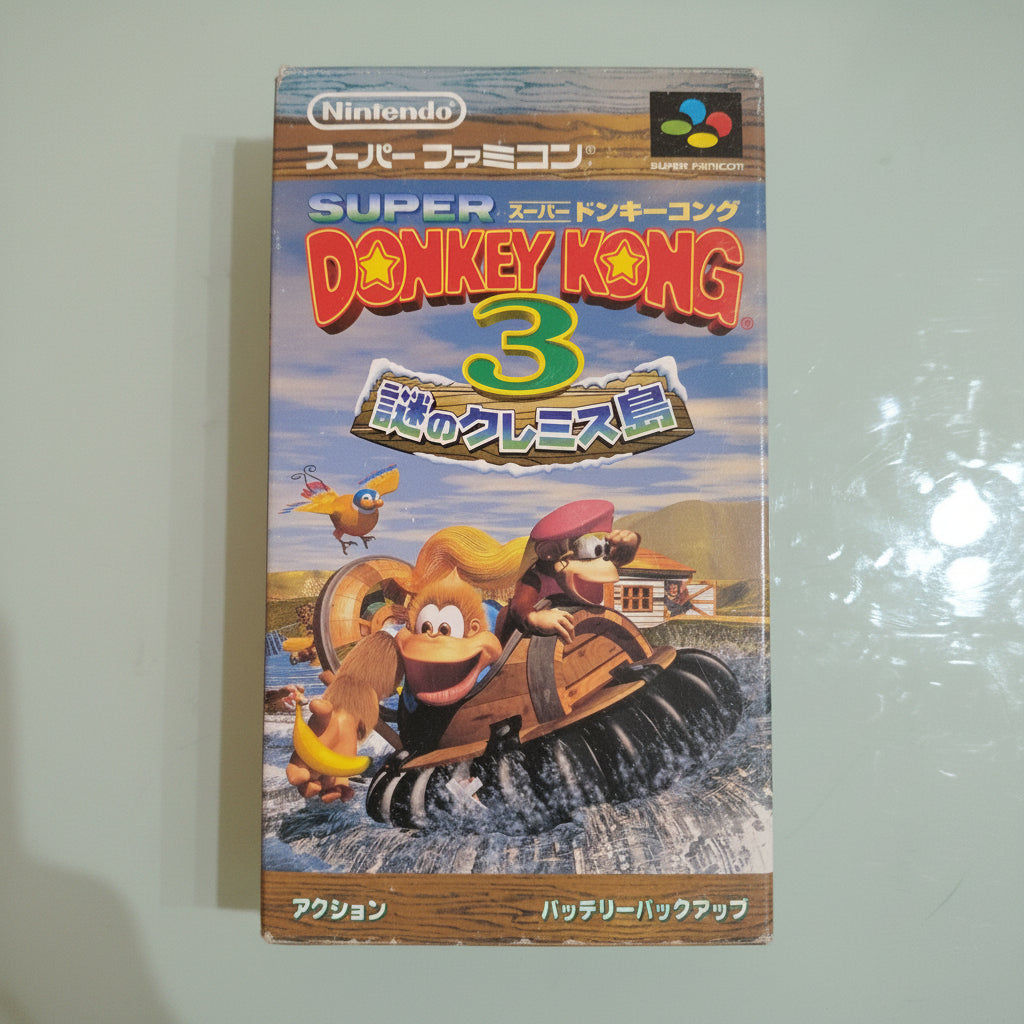 SUPER DONKEY KONG 3 COUNTRY NINTENDO SUPER FAMICOM SNES GIAPPONESE JAP
