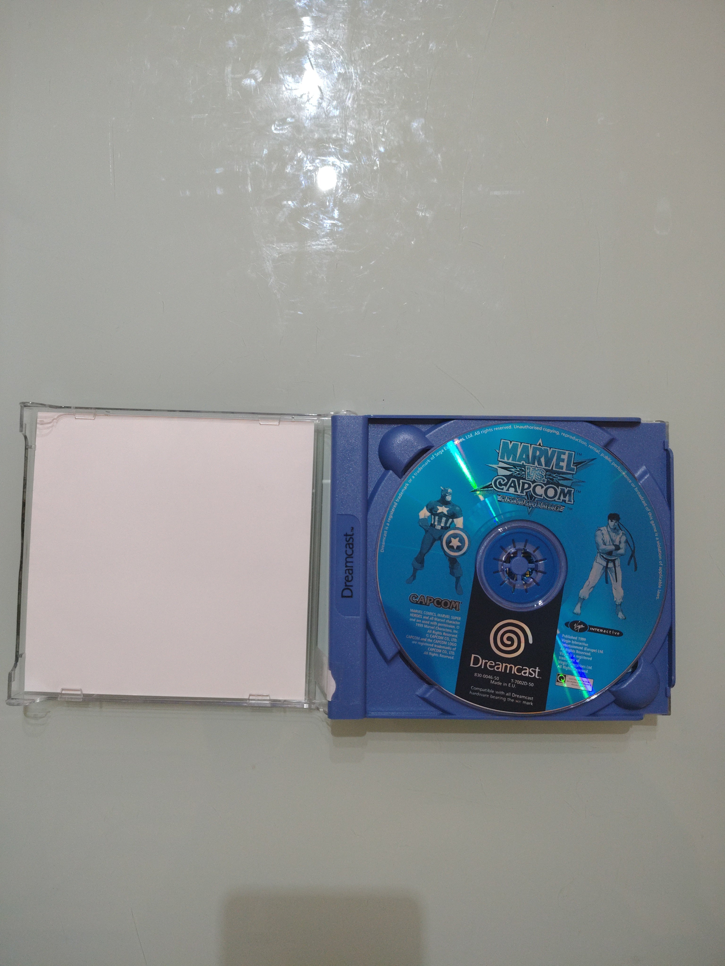 Marvel Vs Capcom Clash of Super Heroes - Sega Dreamcast - PAL