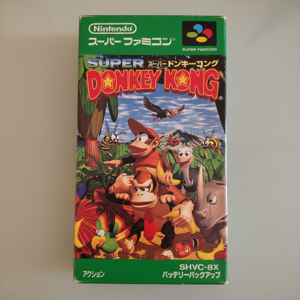 SUPER DONKEY KONG 1 COUNTRY NINTENDO SUPER FAMICOM  GIAPPONESE JP