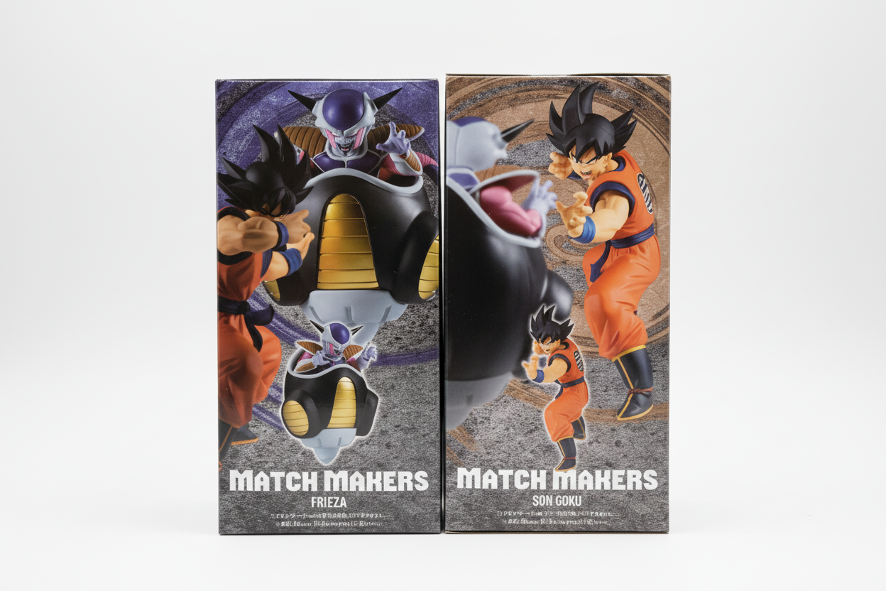 DragonBallZ match makers figure son Goku VS freezer