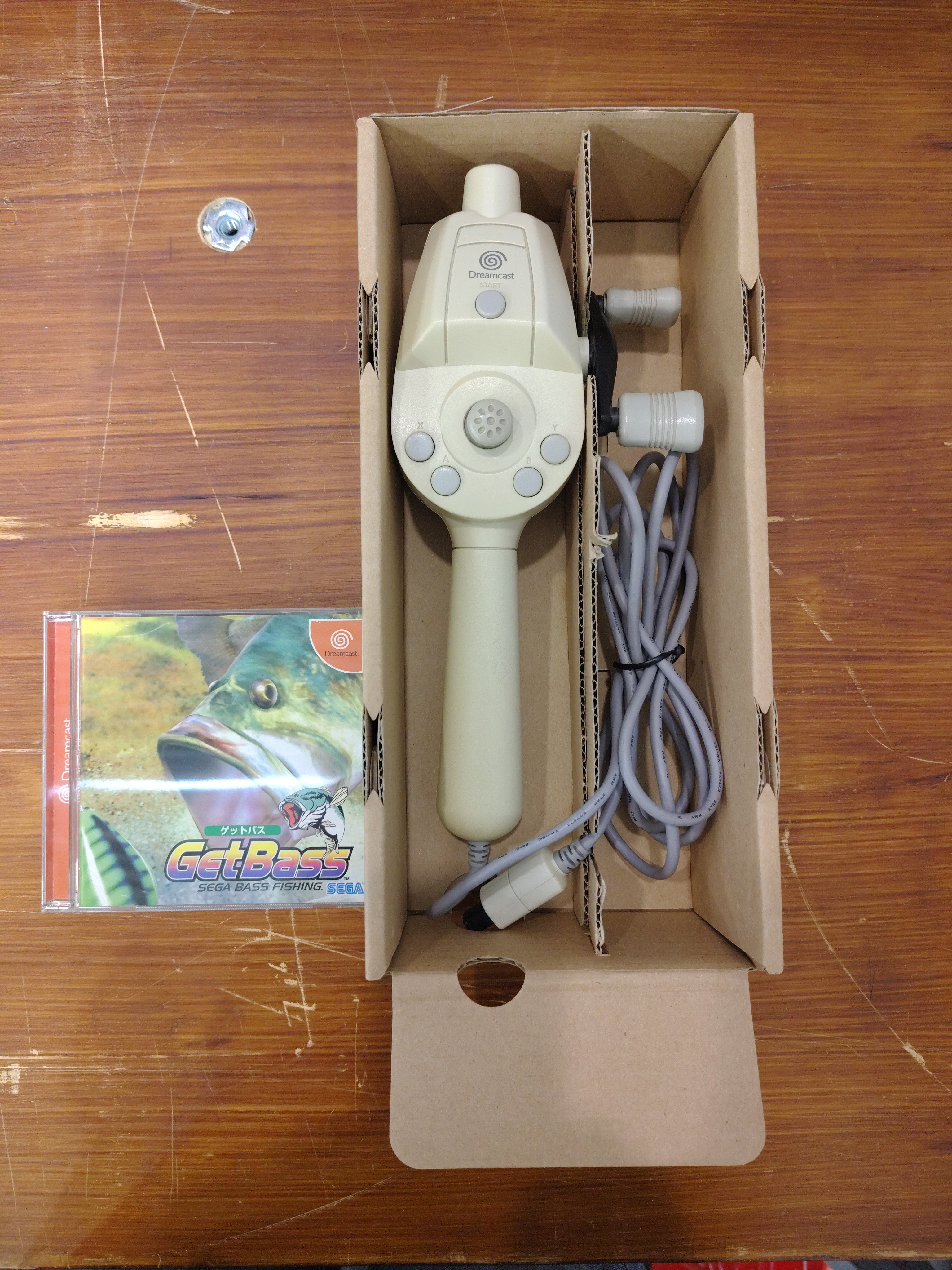 Get Bass Fishing Controller Software incluso Sega Dreamcast DC Jp importazione 1