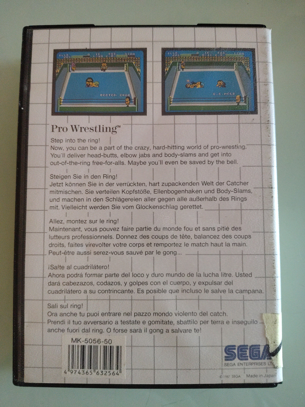 PRO WRESTLING