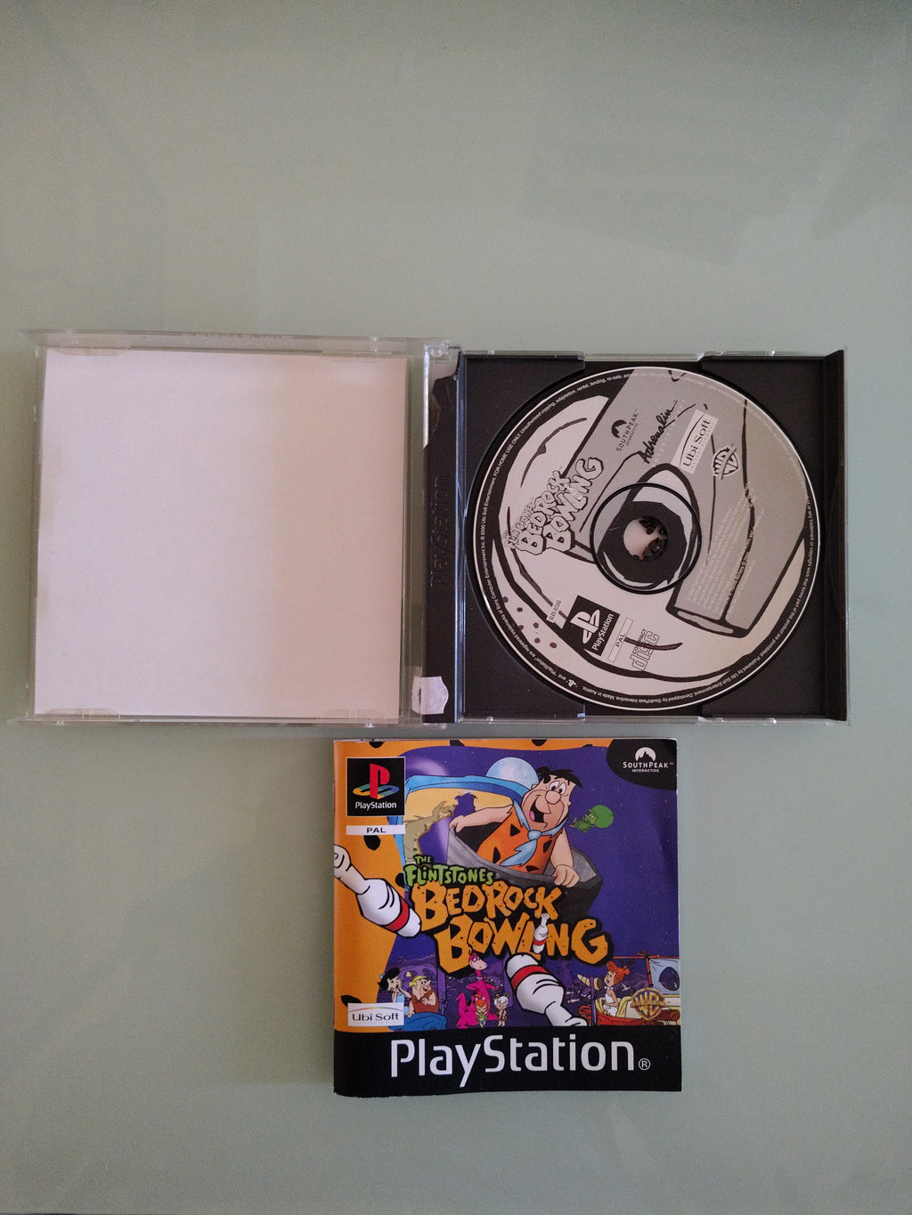 The Flintstones Bedrock Bowling per Sony PlayStation 1 PS1 PAL ITA Completo