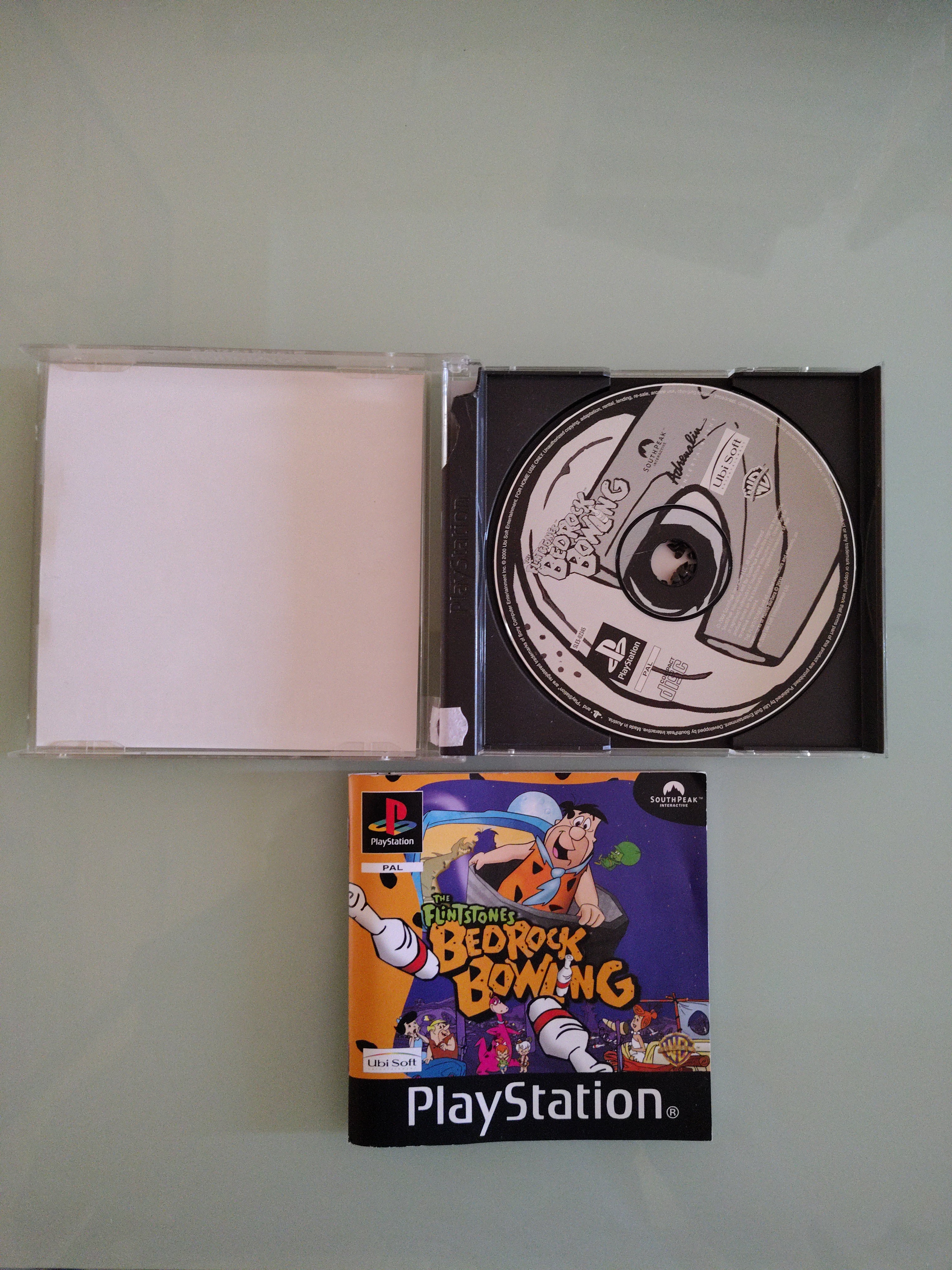 The Flintstones Bedrock Bowling per Sony PlayStation 1 PS1 PAL ITA Completo