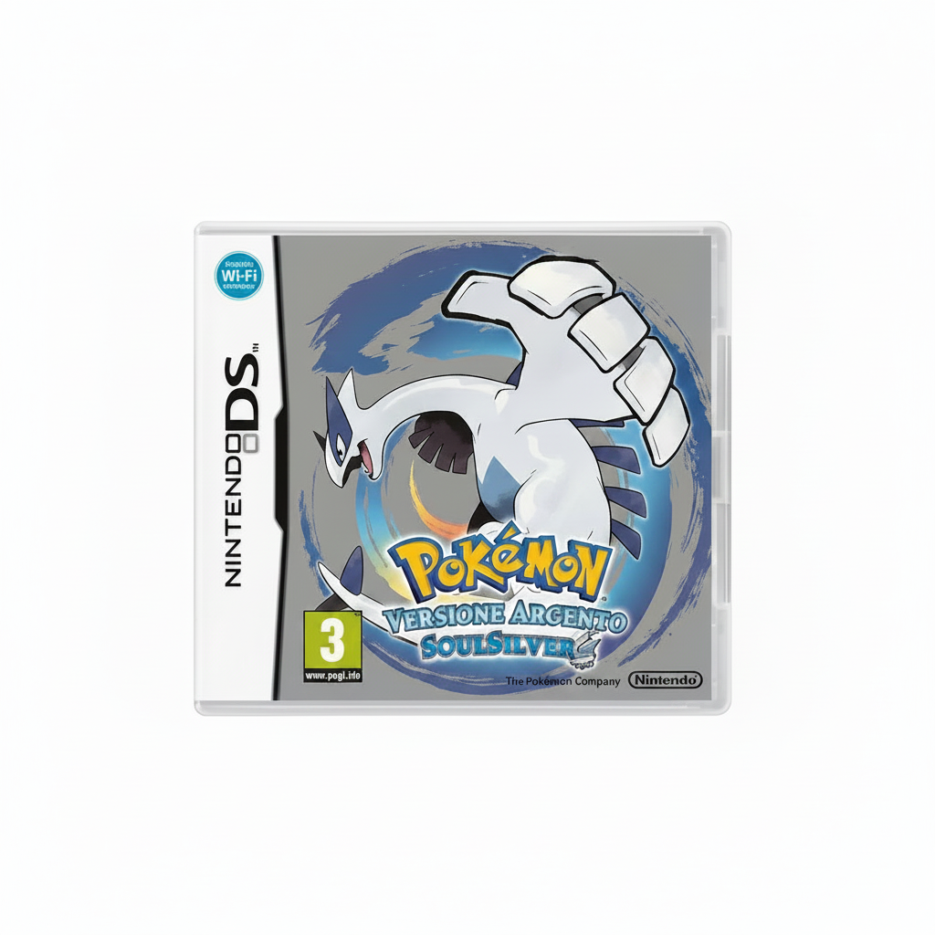POKEMON VESIONE ARGENTO SOUL SILVER COMPLETO OTTIMO..