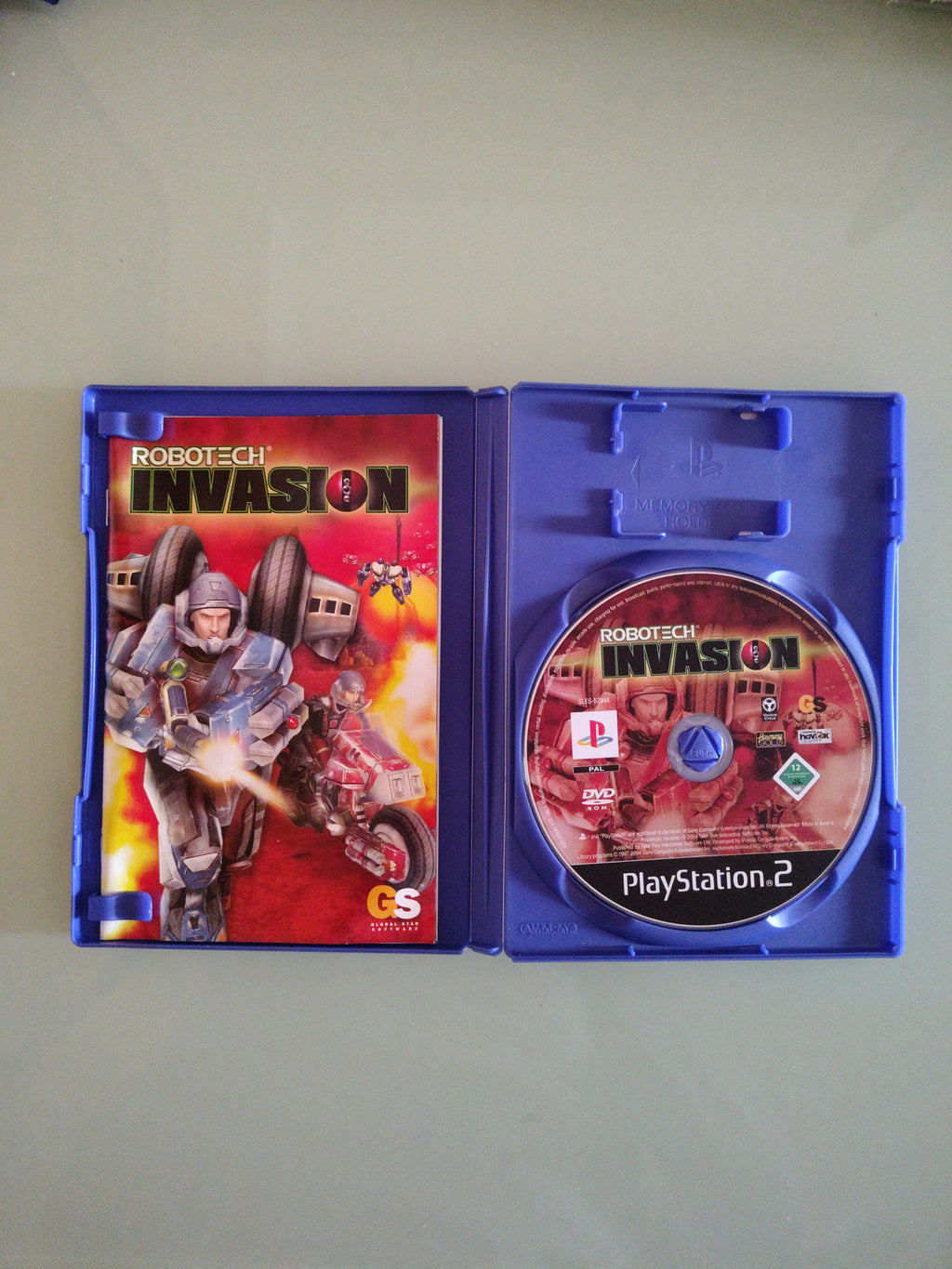 Robotech Invasion Playstation versione italiana