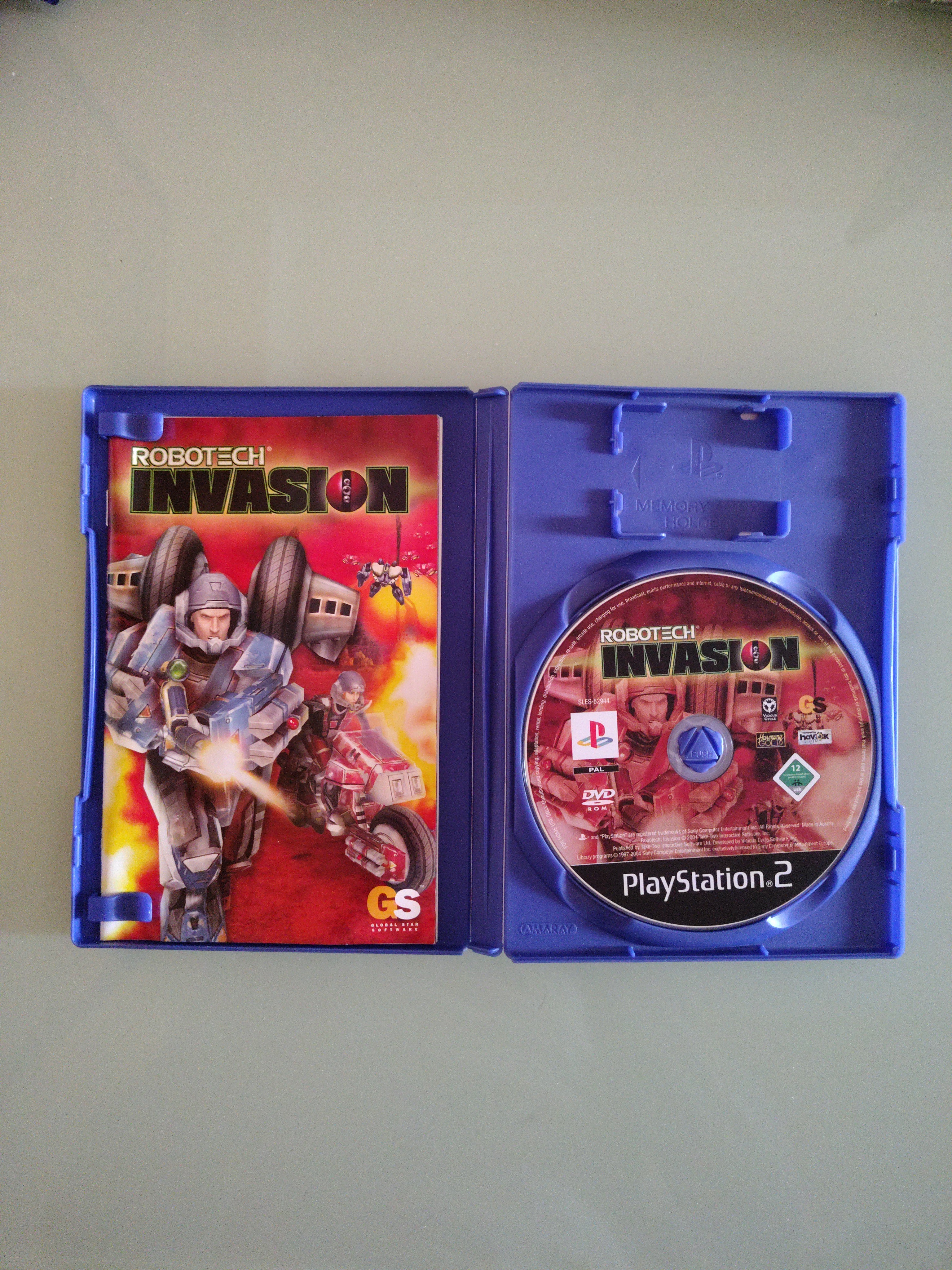 Robotech Invasion Playstation versione italiana