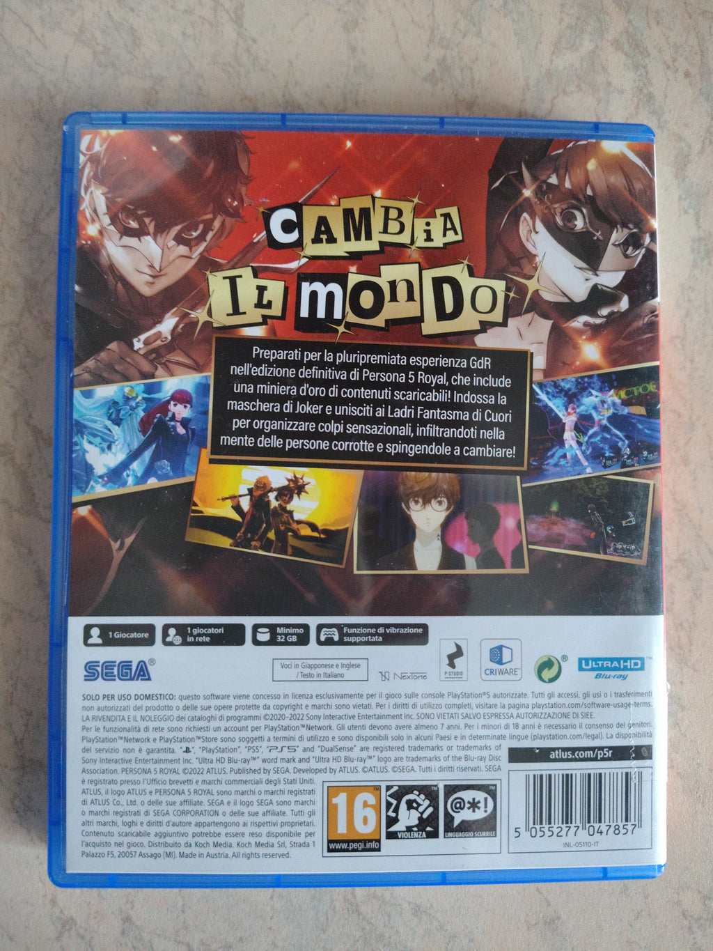Persona 5 Royal - Sony Playstation  PS5 pal