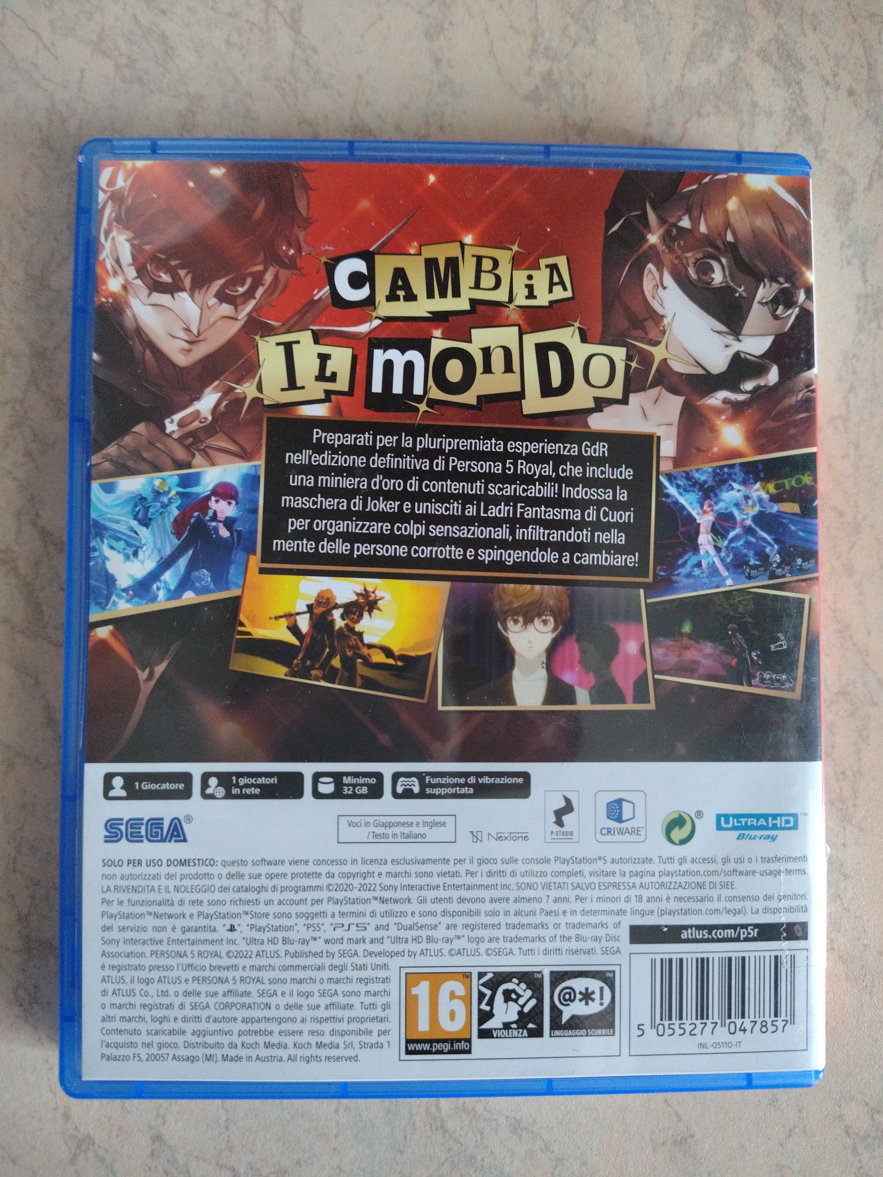 Persona 5 Royal - Sony Playstation  PS5 pal