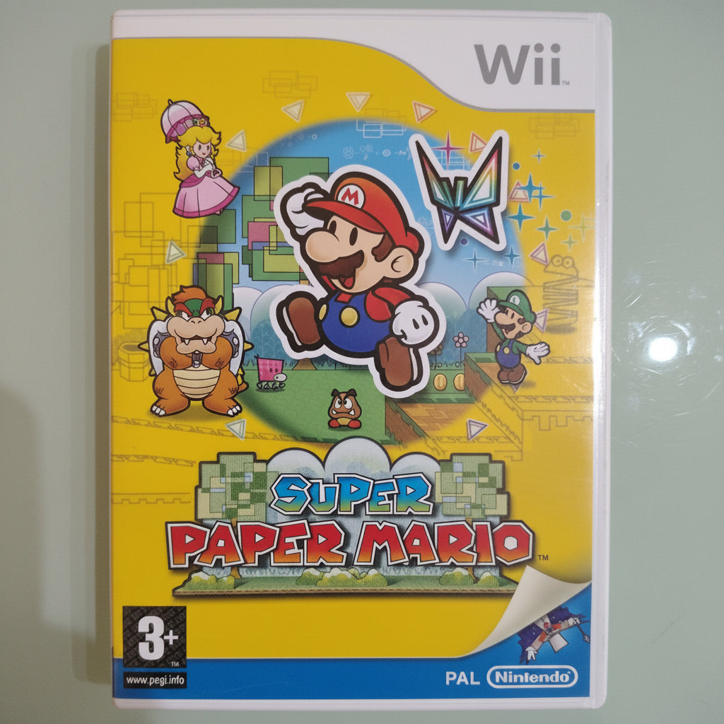 Gioco Super Paper Mario per Console Nintendo Wii ita