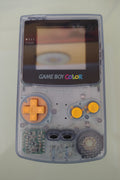 Game boy color Tsutaya  blu acqua con bottoni arancioni ( originale)
