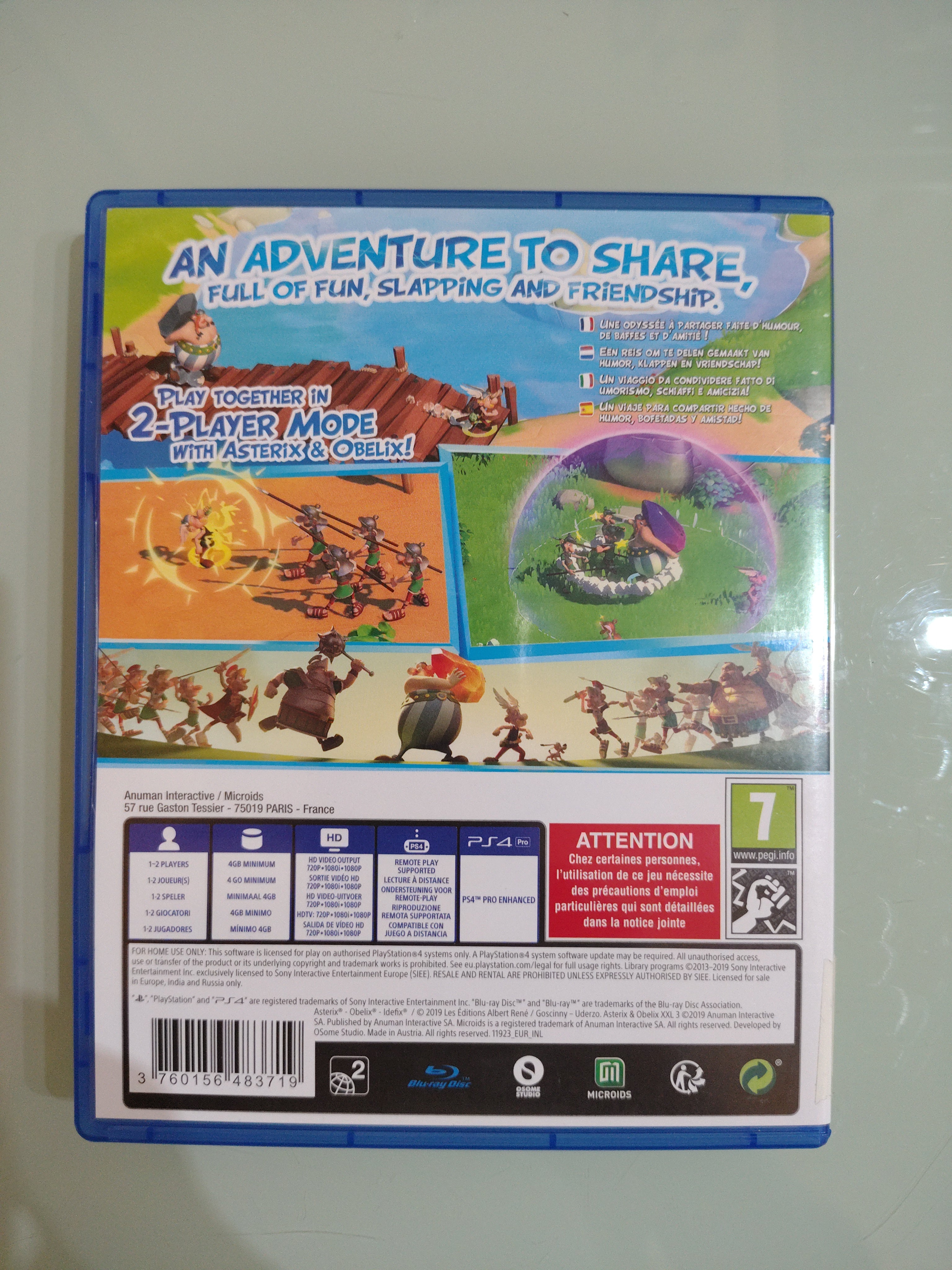 Asterix & Obelix XXL 3: The Crystal Menhir - PS4